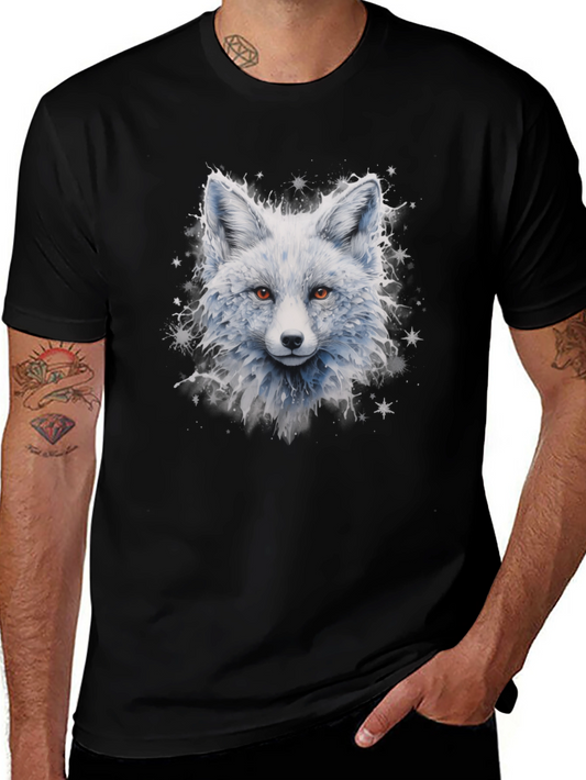 Arctic Fox Graphic Tee - Cool Winter Design
