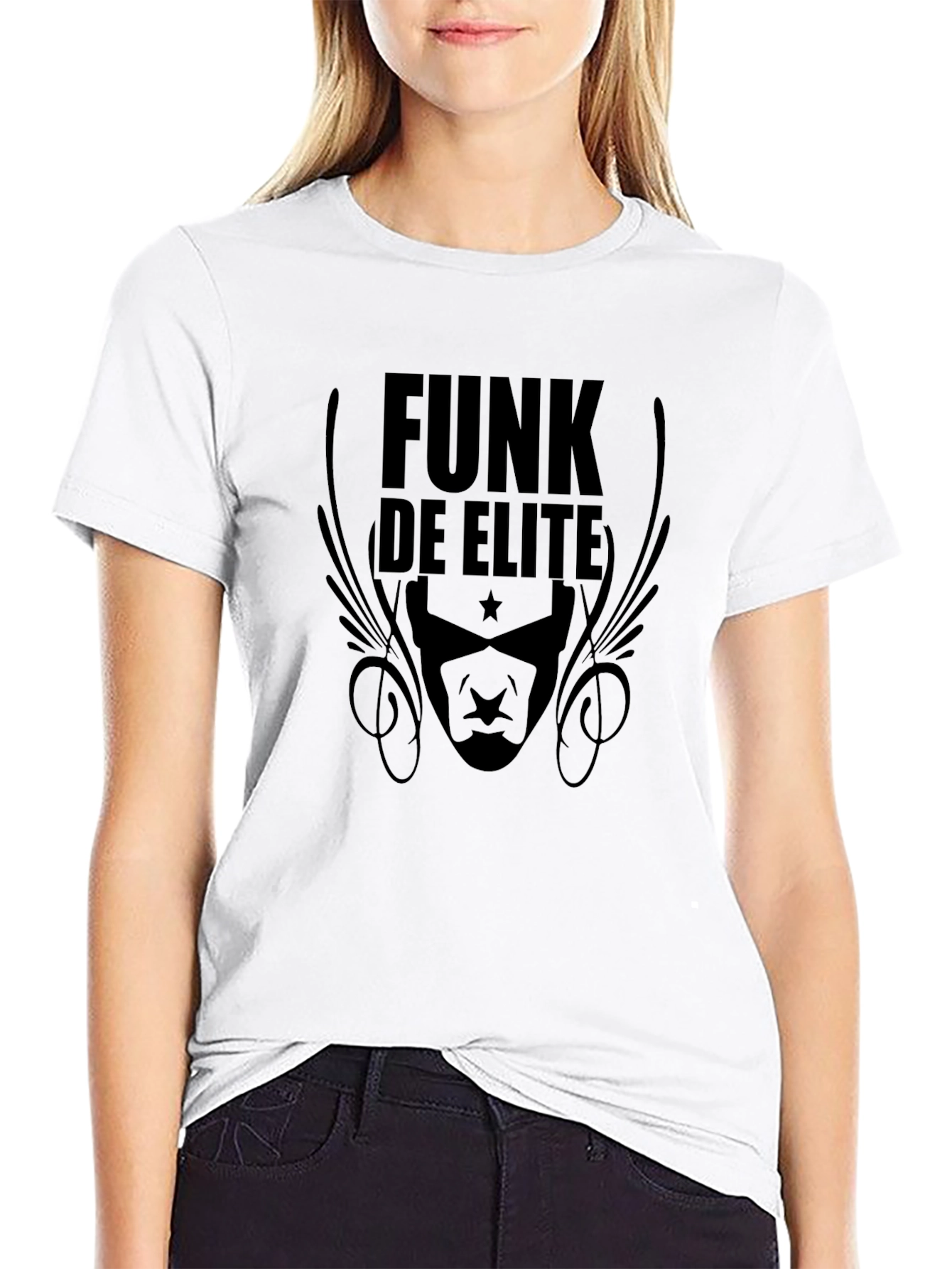 Funk de Elite Black Graphic Tee