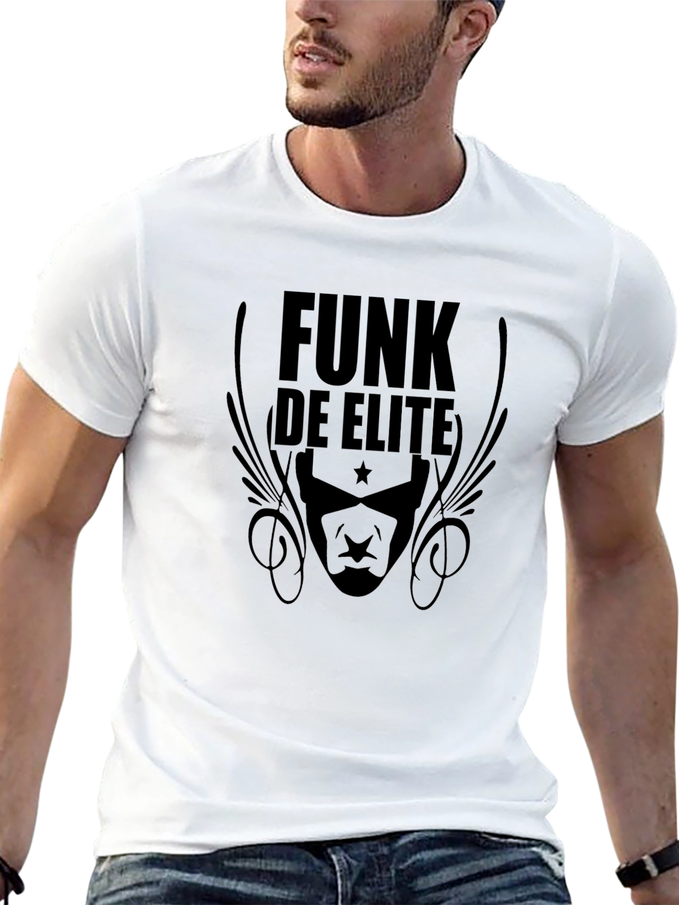 Funk de Elite Black Graphic Tee