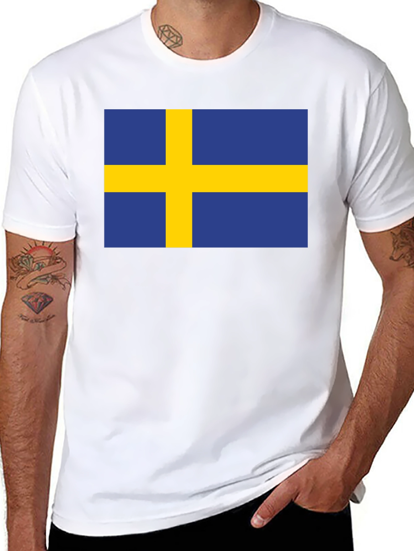 Swedish Flag T-Shirt - Show Your Pride!