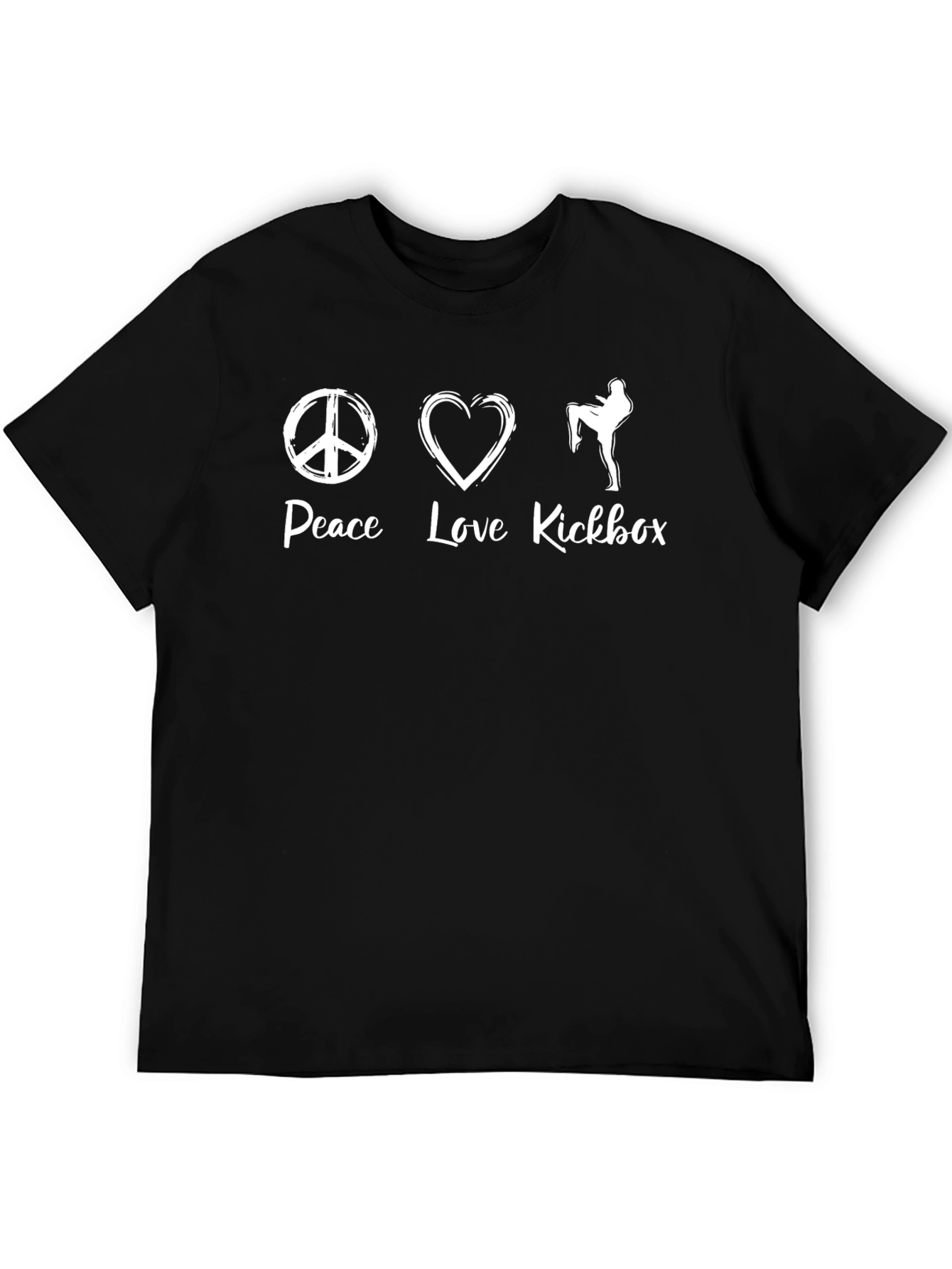 Peace Love Kickbox T-Shirt - Unisex