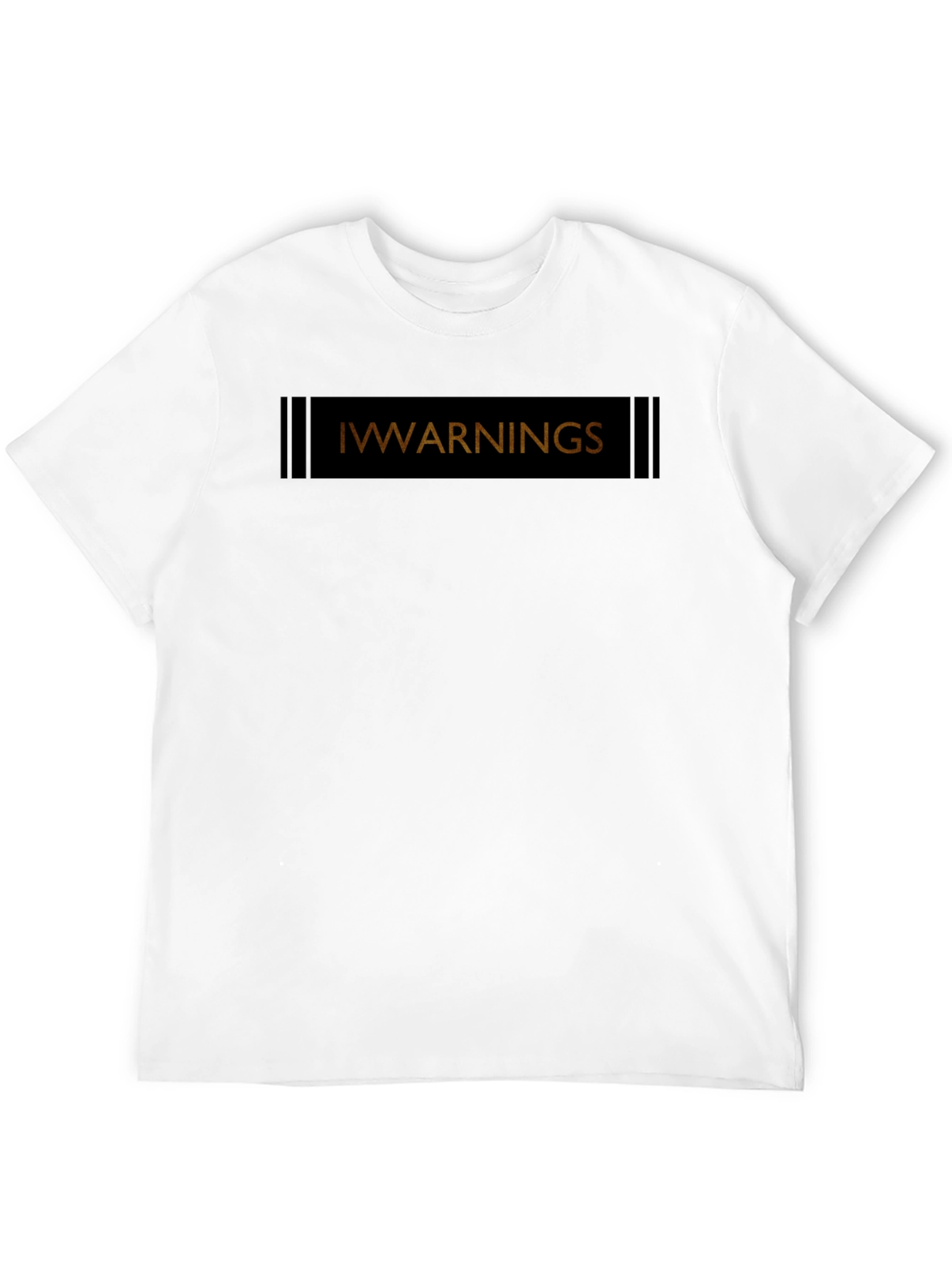 IWWarnings Black T-Shirt - Casual Wear
