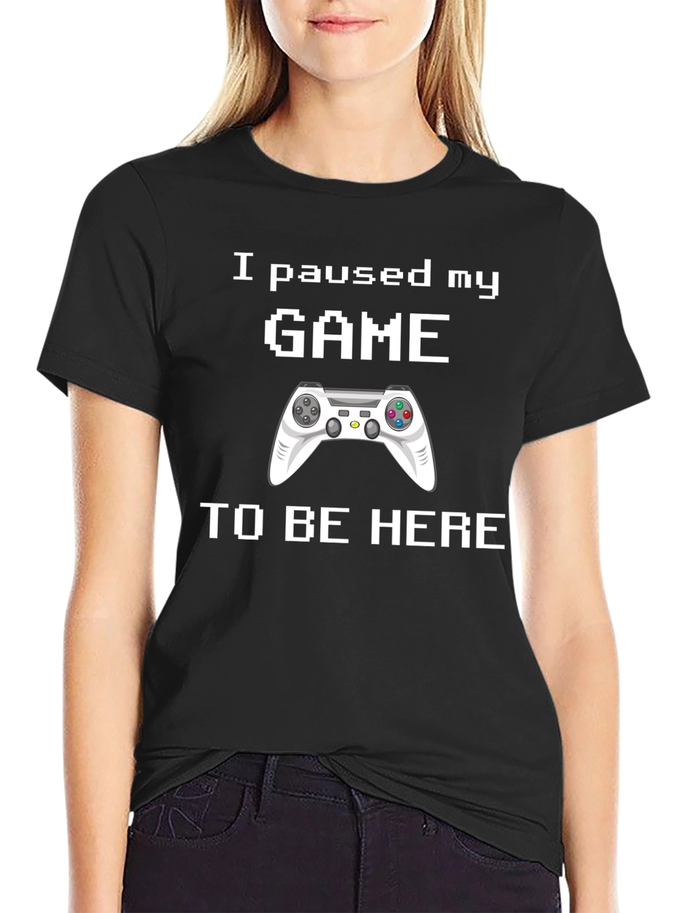 I Paused My Game T-Shirt - Gamer Gift