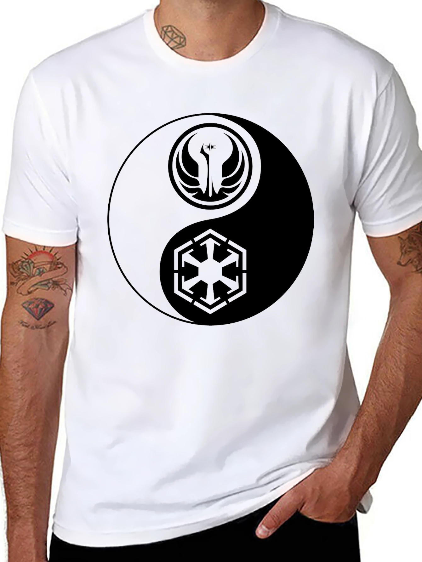 Yin Yang Star Wars T-Shirt