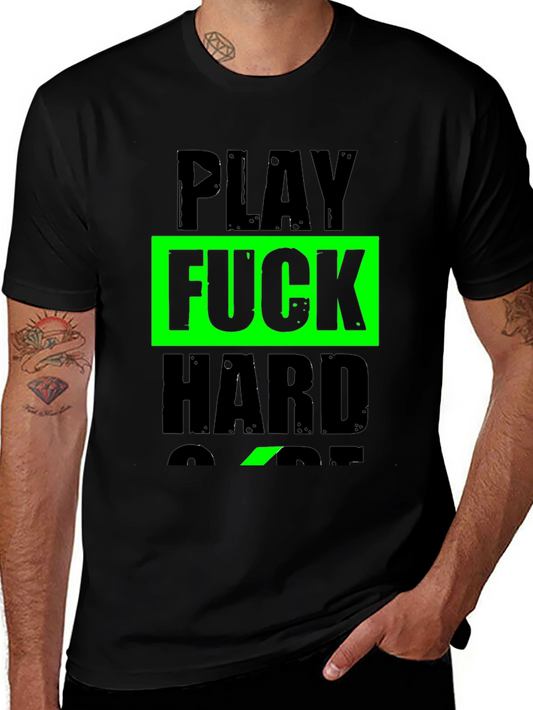 Play Hard Graphic T-Shirt