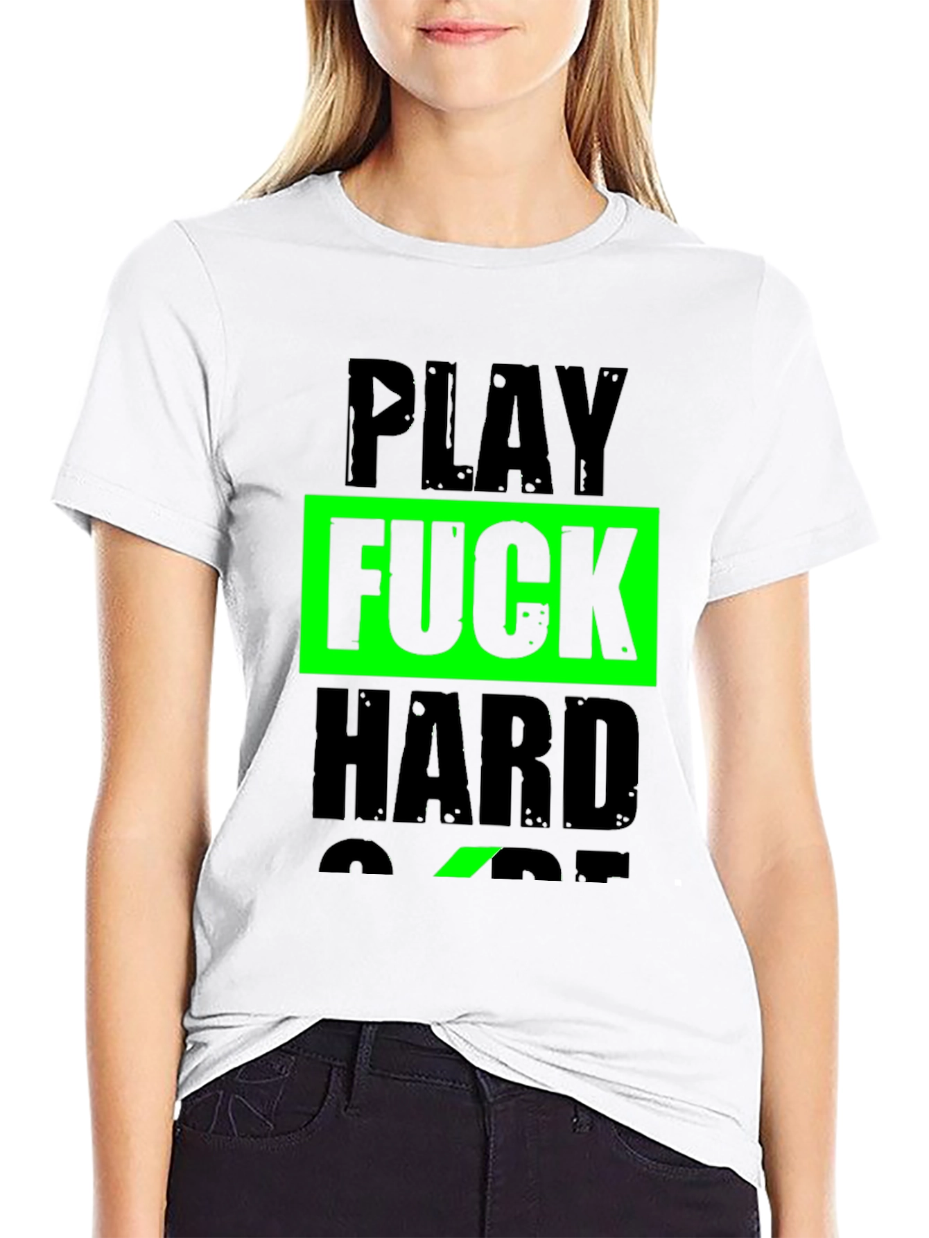Play Hard Graphic T-Shirt