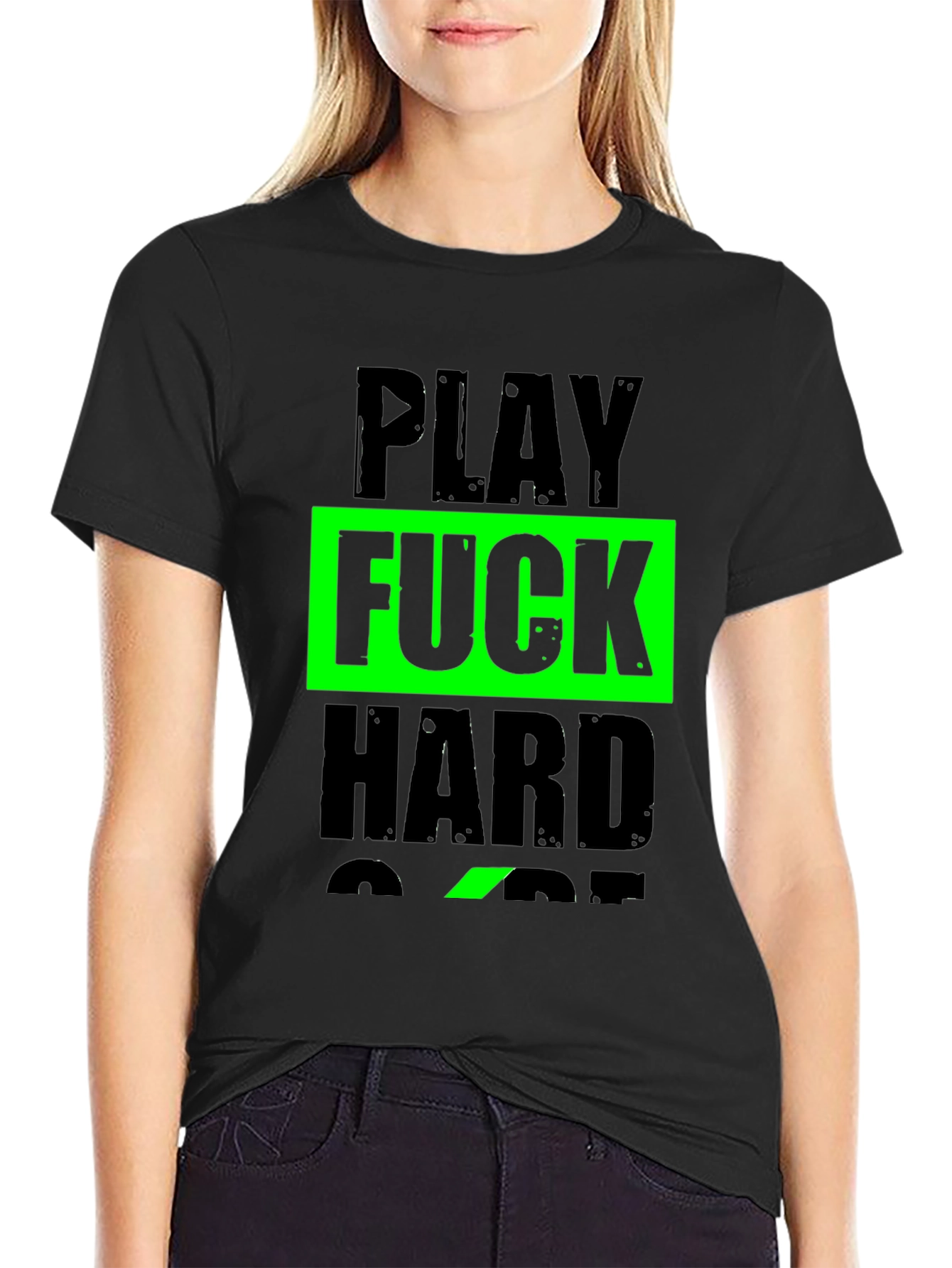 Play Hard Graphic T-Shirt