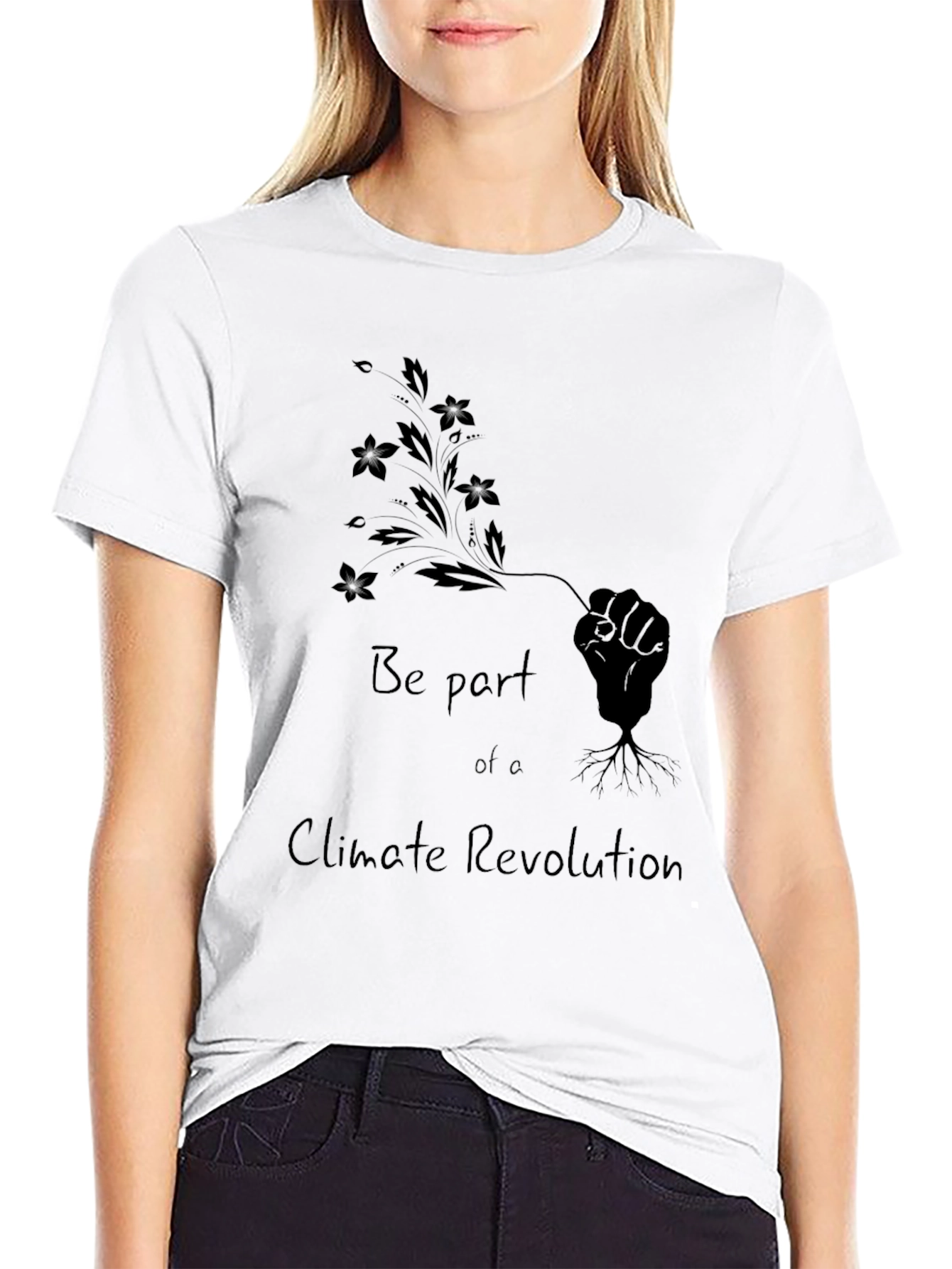 Climate Revolution Graphic Tee - Eco-Conscious Design