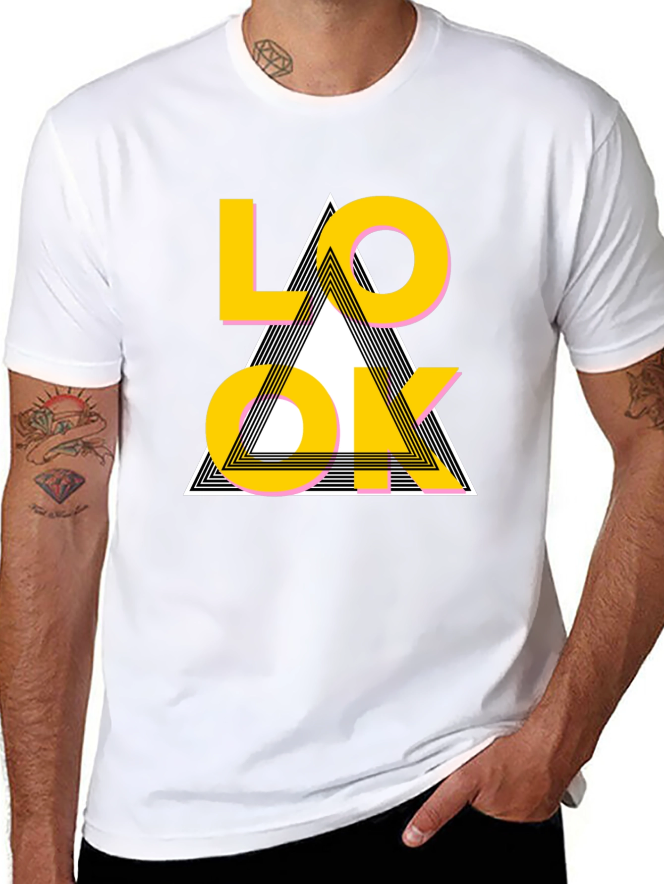 Look OK Graphic T-Shirt