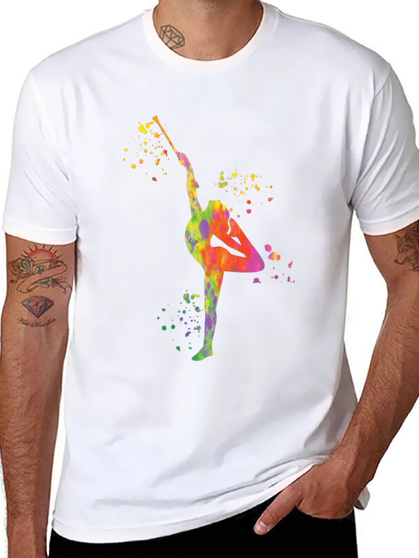Colorful Artistic Gymnastics T-Shirt