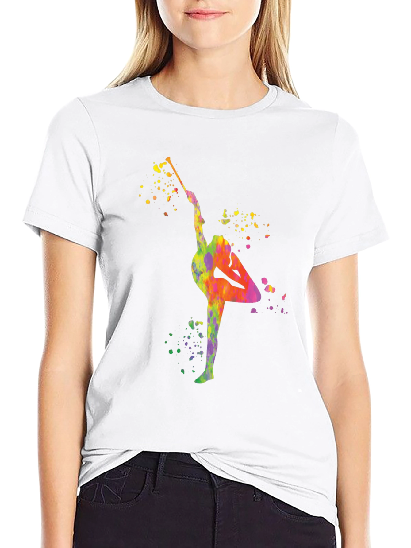 Colorful Artistic Gymnastics T-Shirt