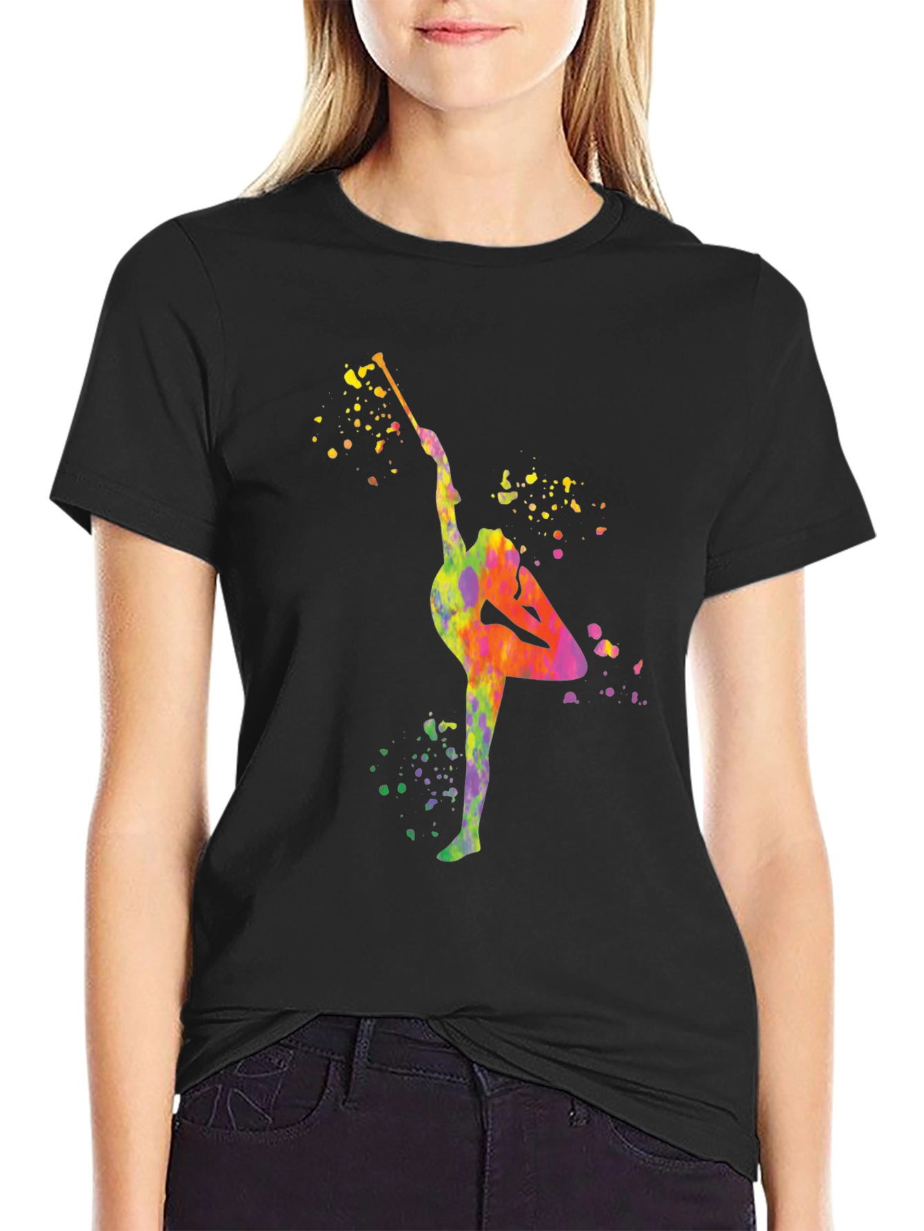 Colorful Artistic Gymnastics T-Shirt
