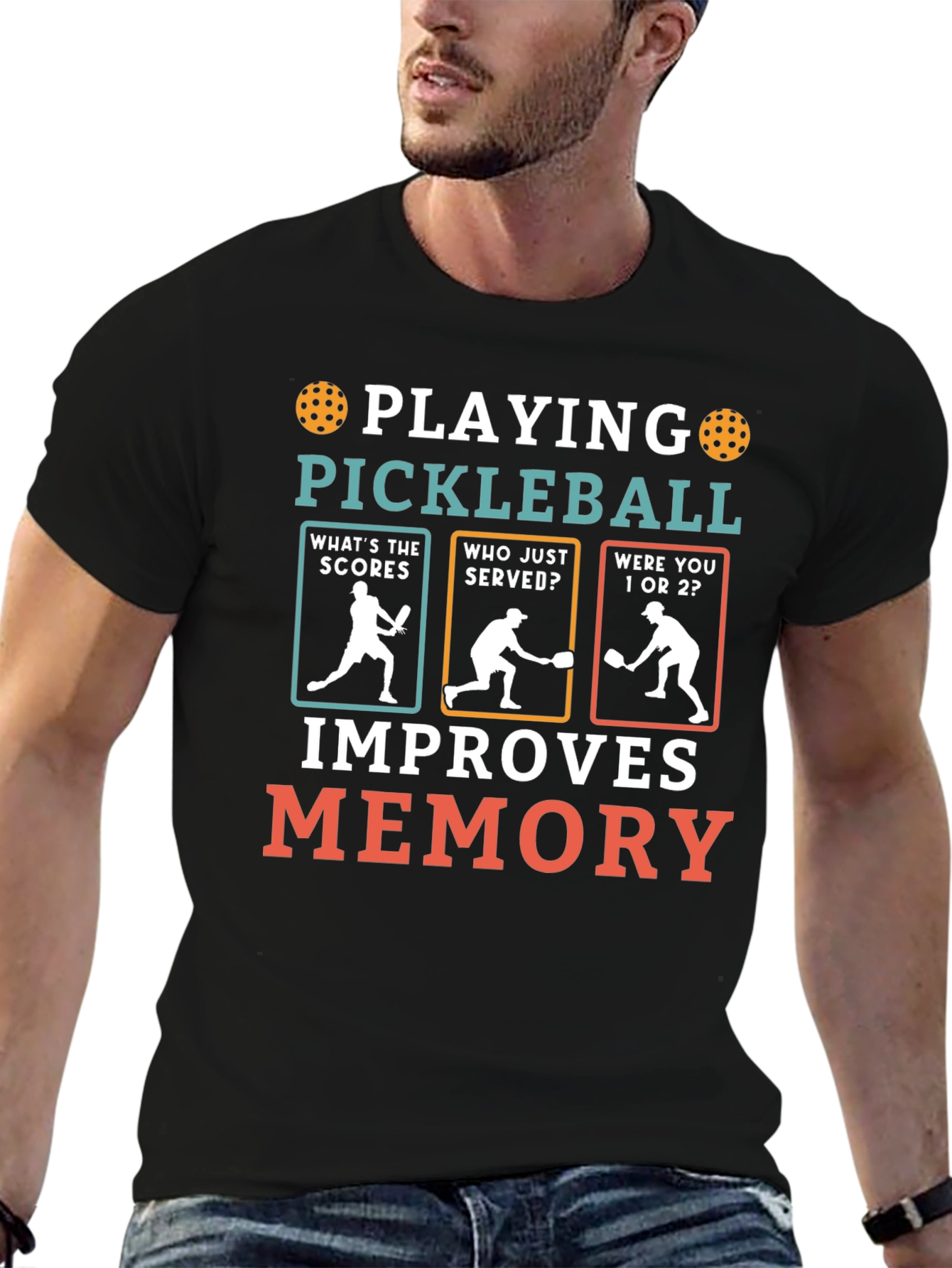 Pickleball Improves Memory T-Shirt