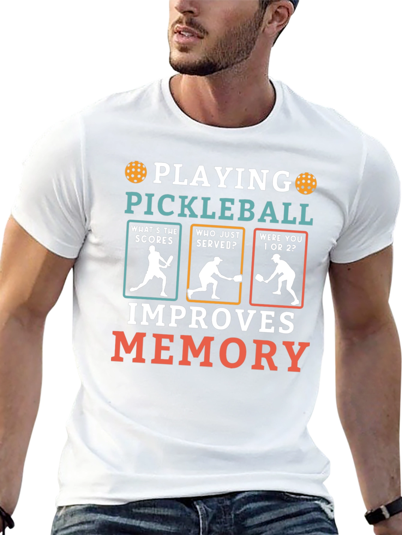 Pickleball Improves Memory T-Shirt