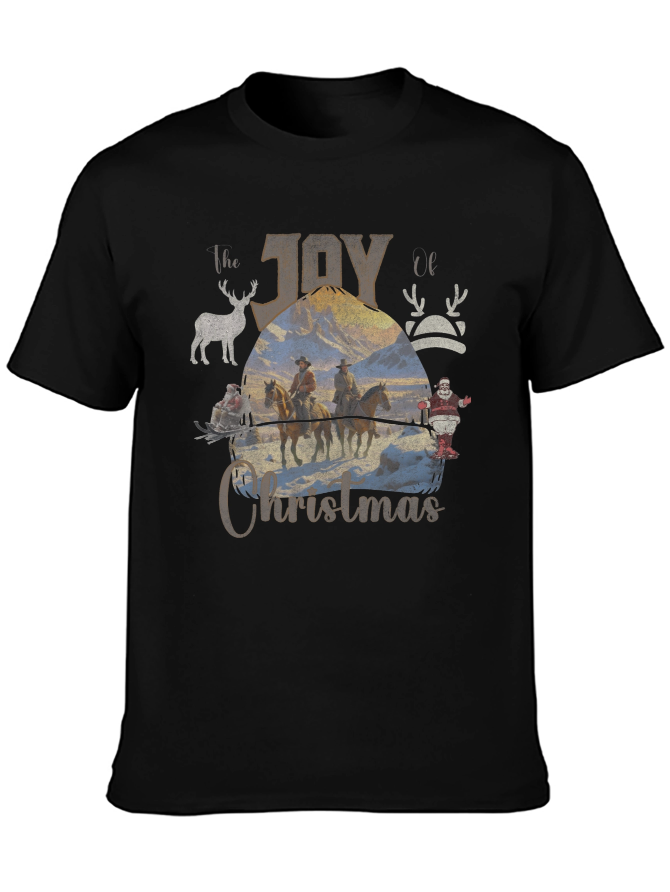 Joy of Christmas Cowboy T-Shirt