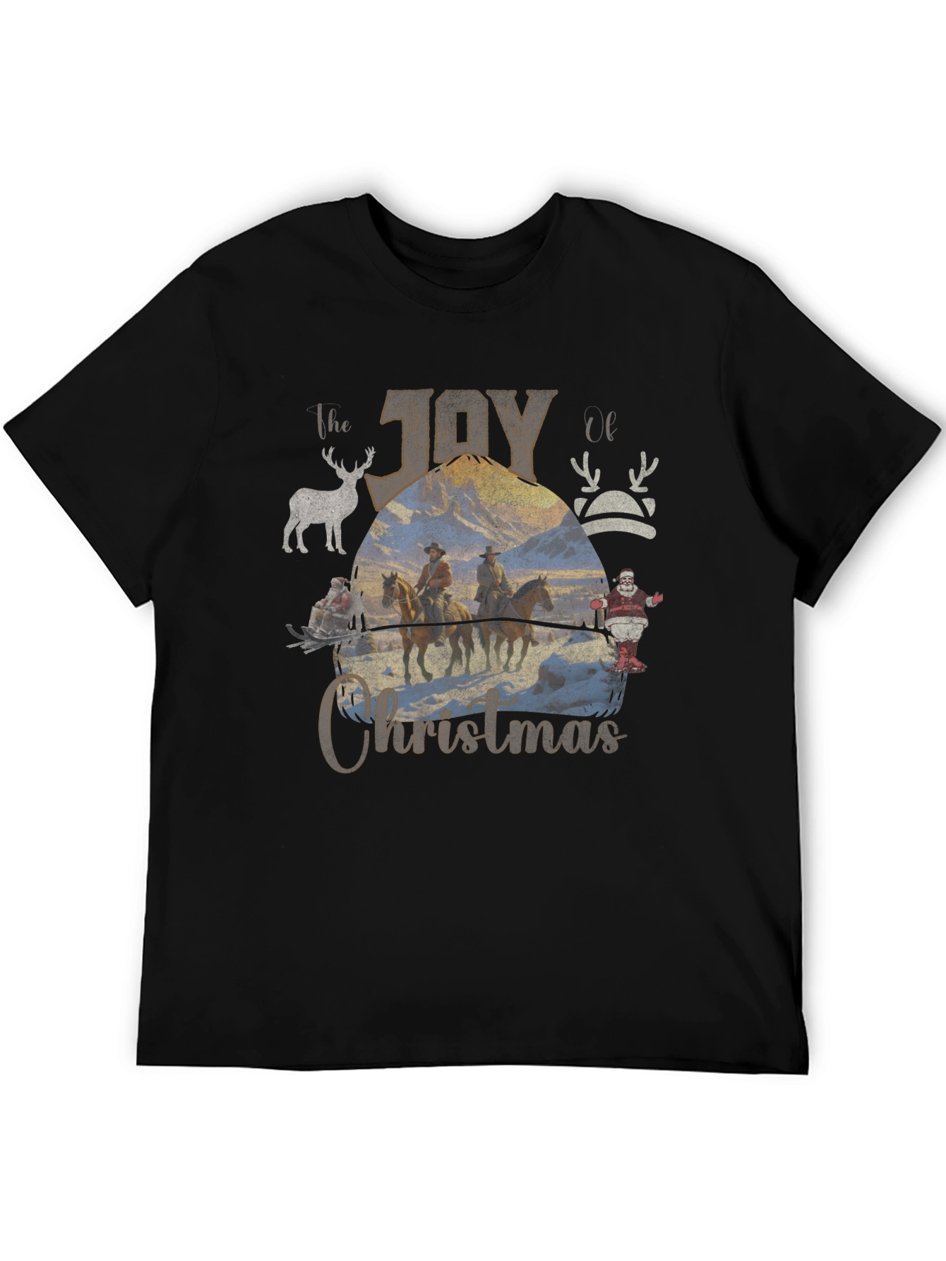 Joy of Christmas Cowboy T-Shirt