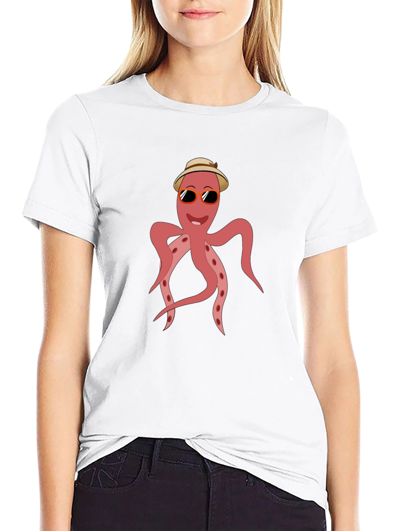 Cool Octopus T-Shirt - Summer Vibes