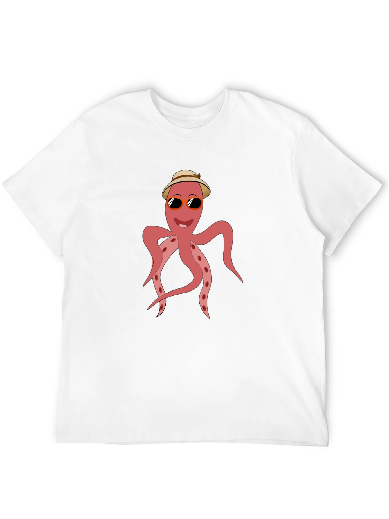 Cool Octopus T-Shirt - Summer Vibes