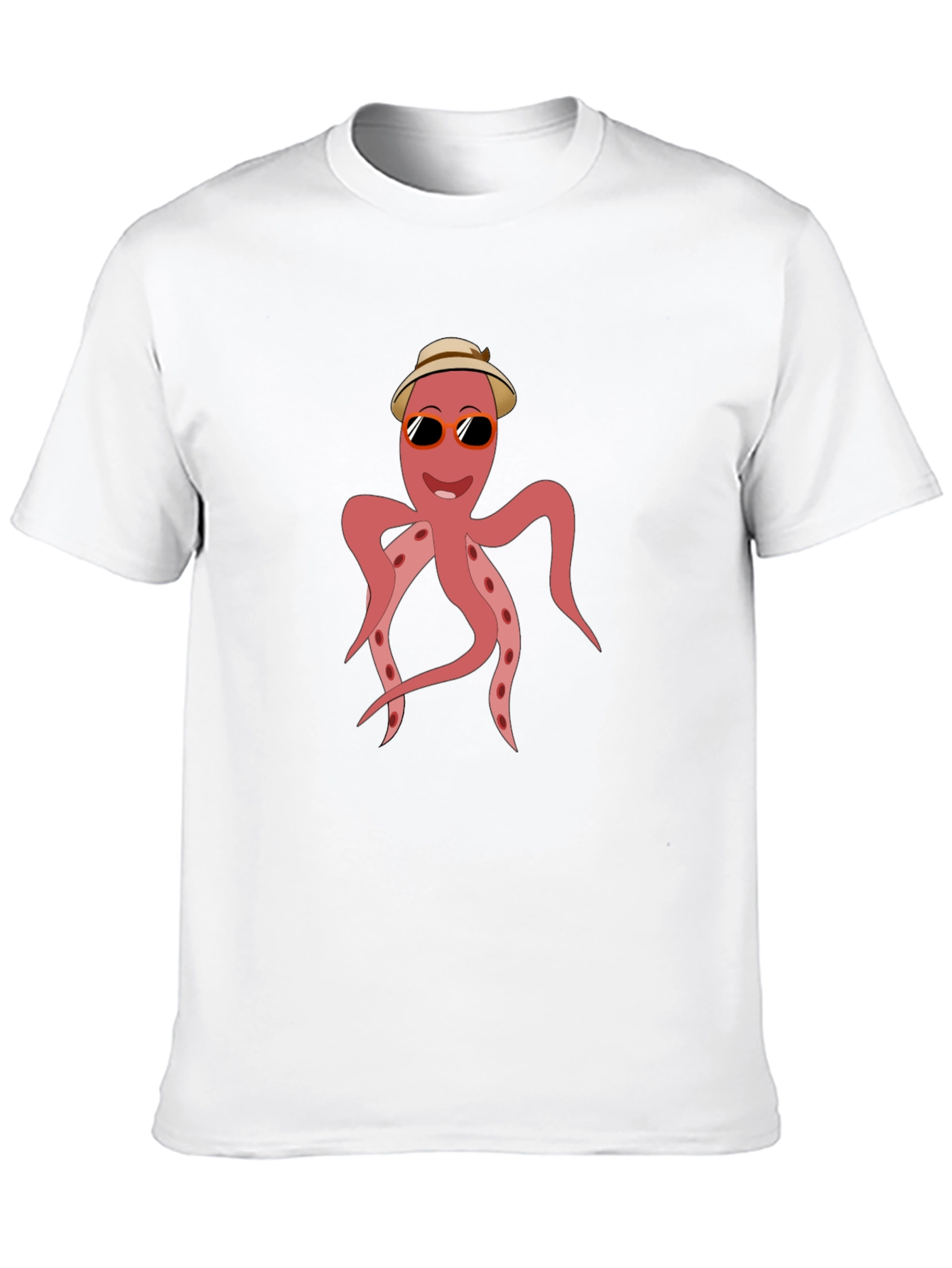 Cool Octopus T-Shirt - Summer Vibes