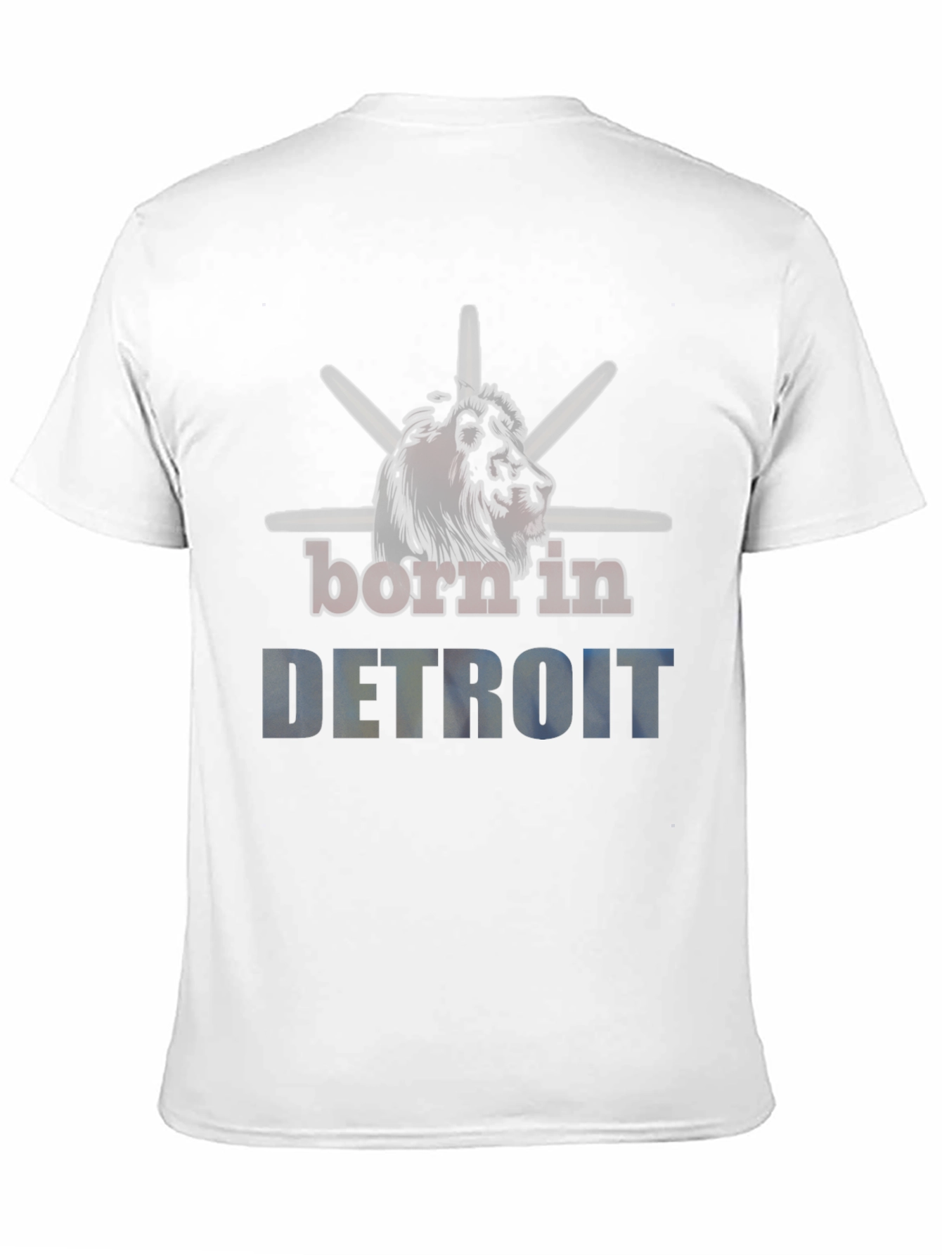 Born in Detroit Graphic T-Shirt
