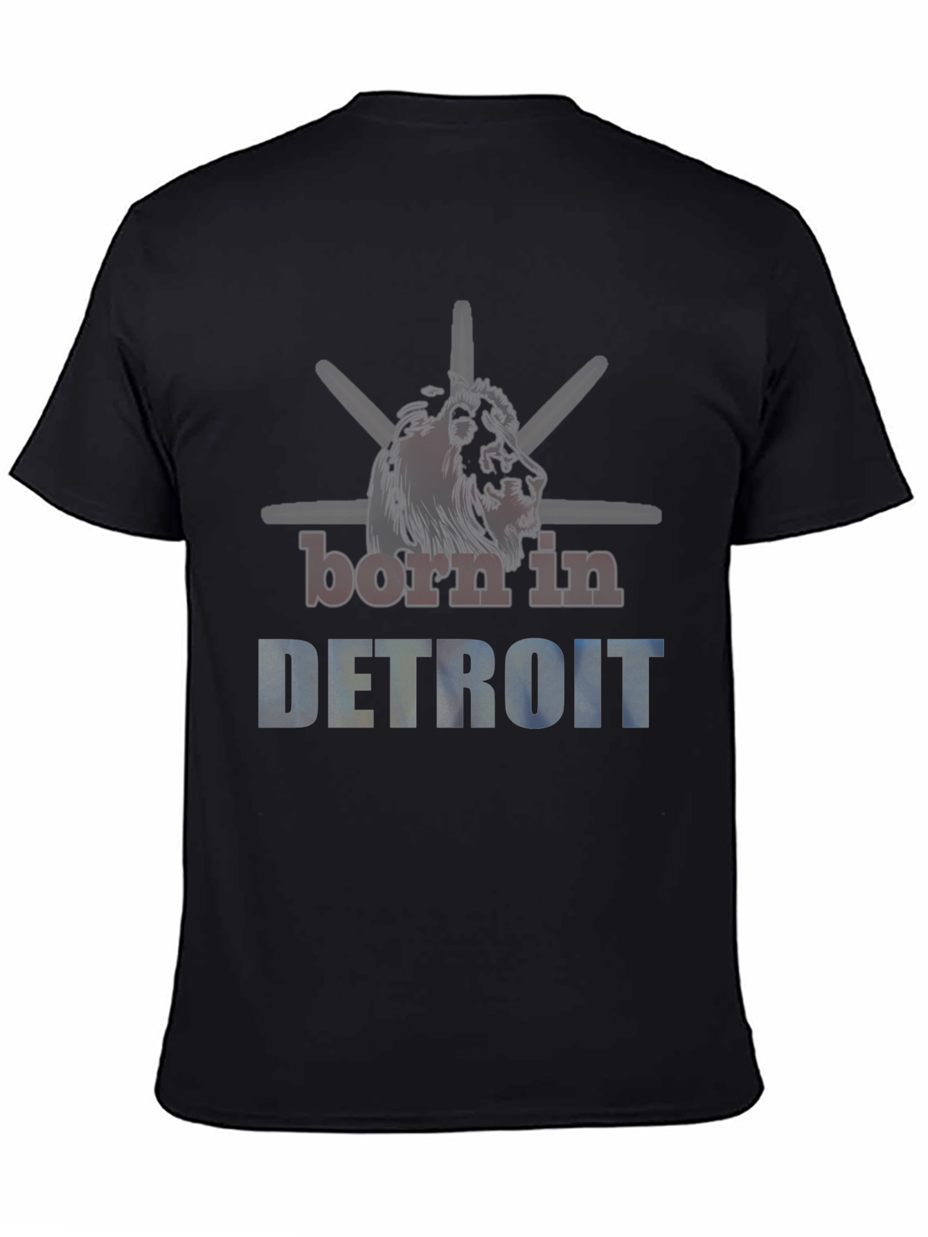 Born in Detroit Graphic T-Shirt