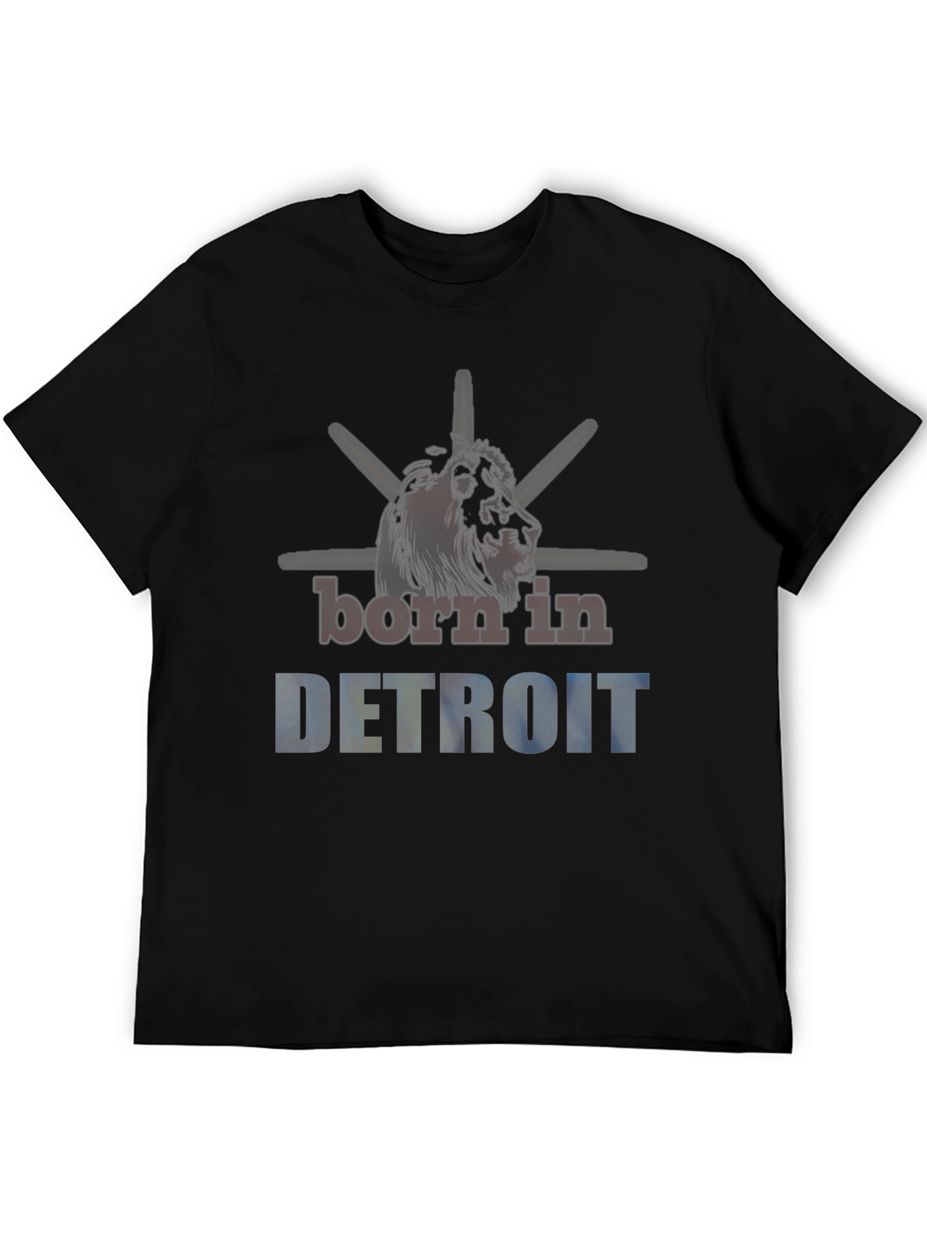 Born in Detroit Graphic T-Shirt