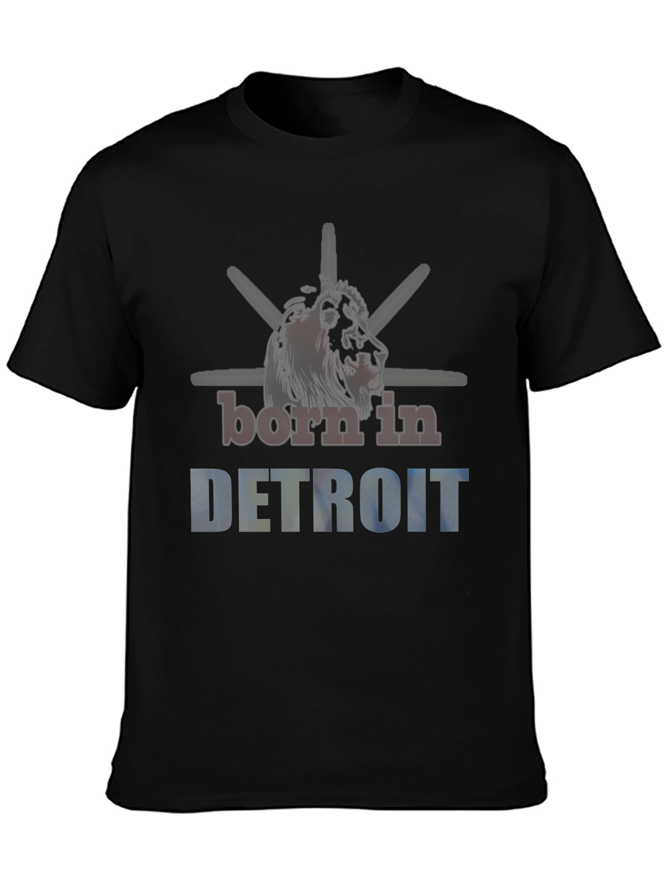 Born in Detroit Graphic T-Shirt