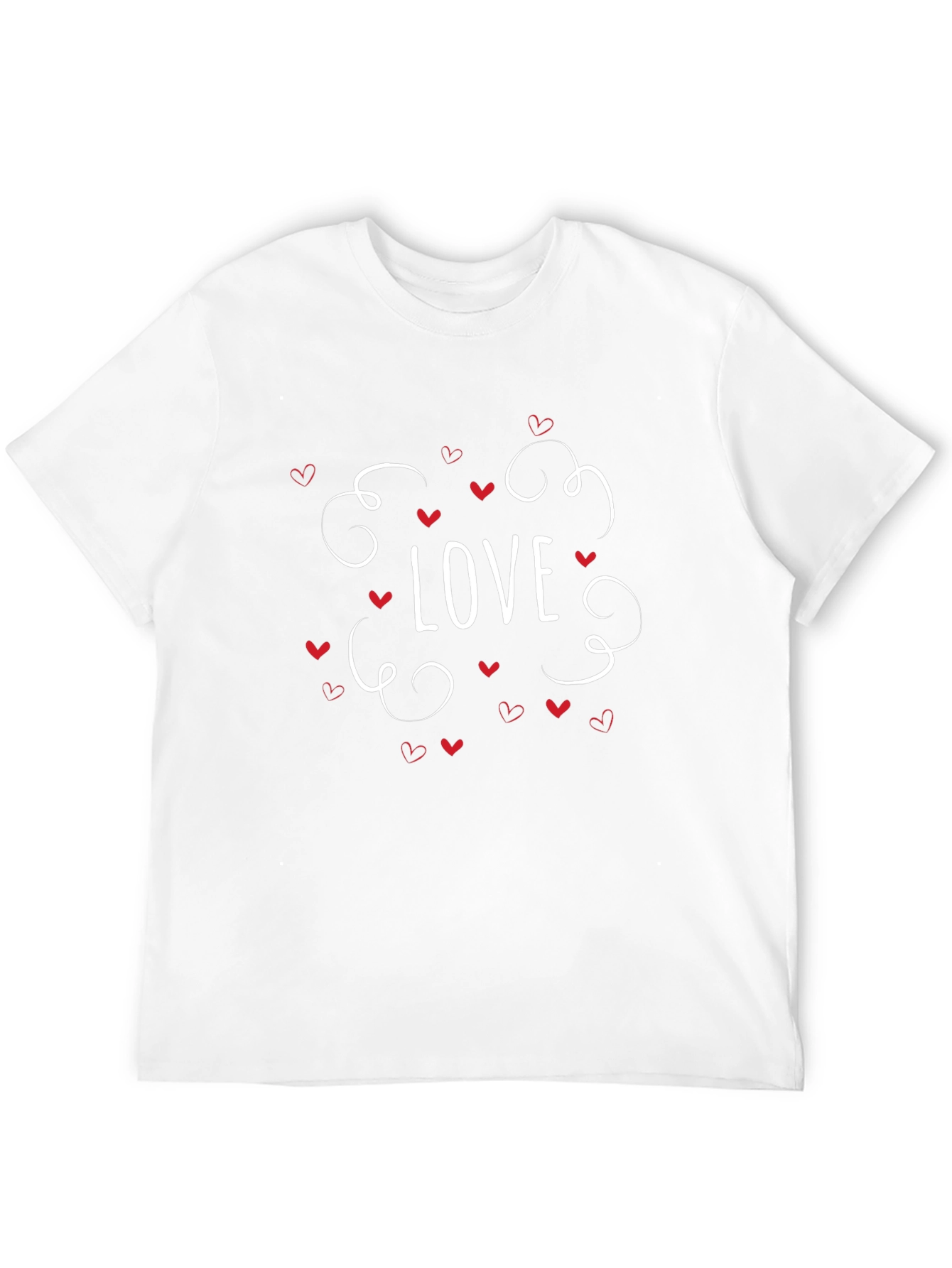 Love Graphic Tee - Black Casual T-Shirt