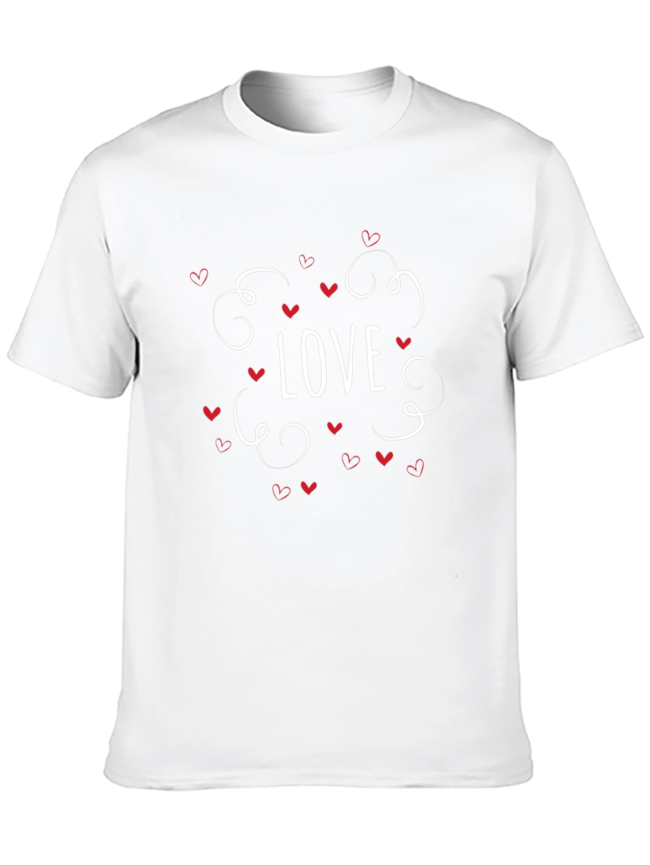 Love Graphic Tee - Black Casual T-Shirt