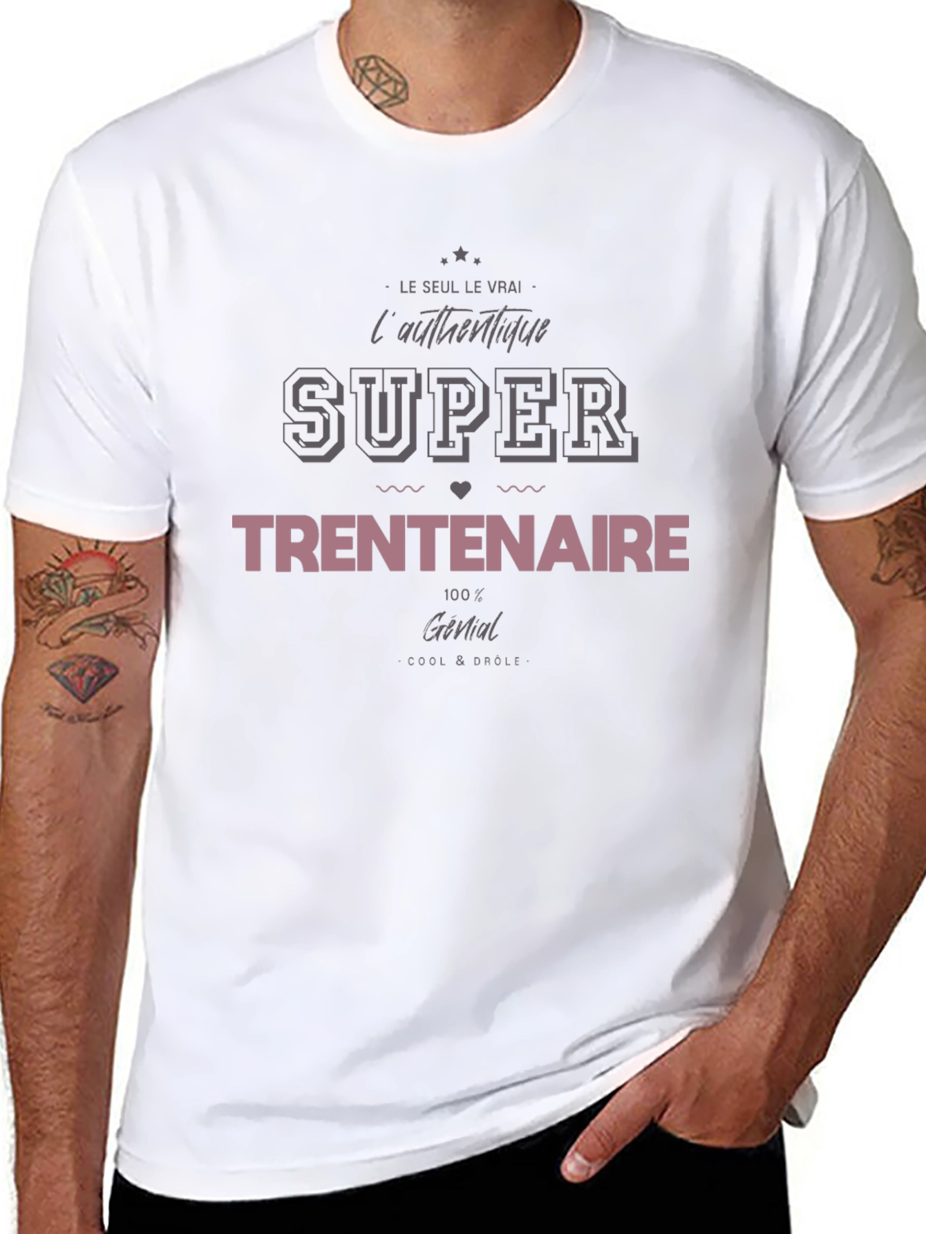 Super Trentenaire T-Shirt - Cool & Drôle Design