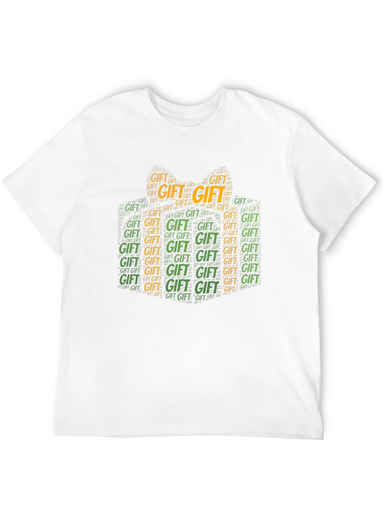 Gift Word Art Black T-Shirt