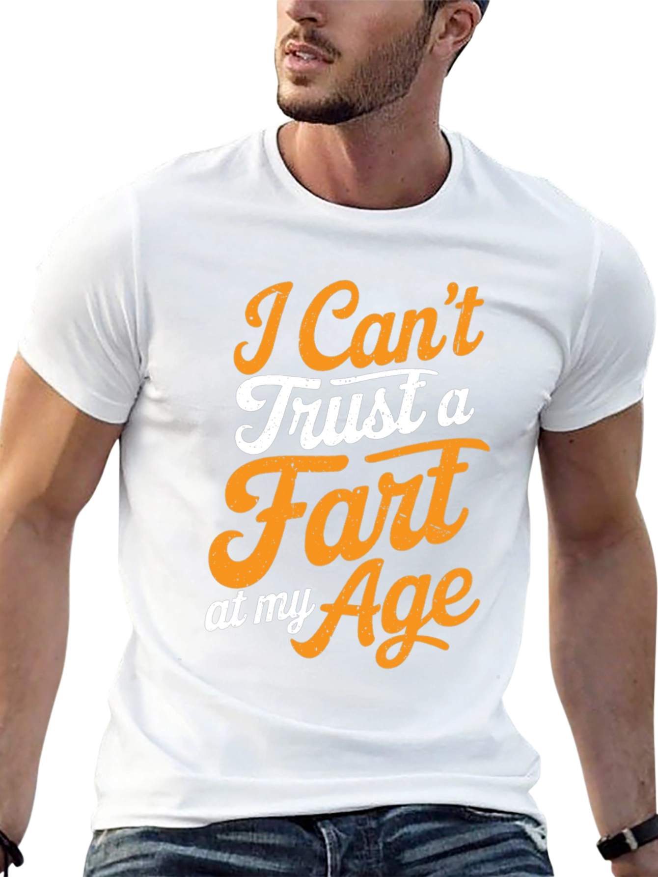 Funny I Cant Trust a Fart Graphic Tee