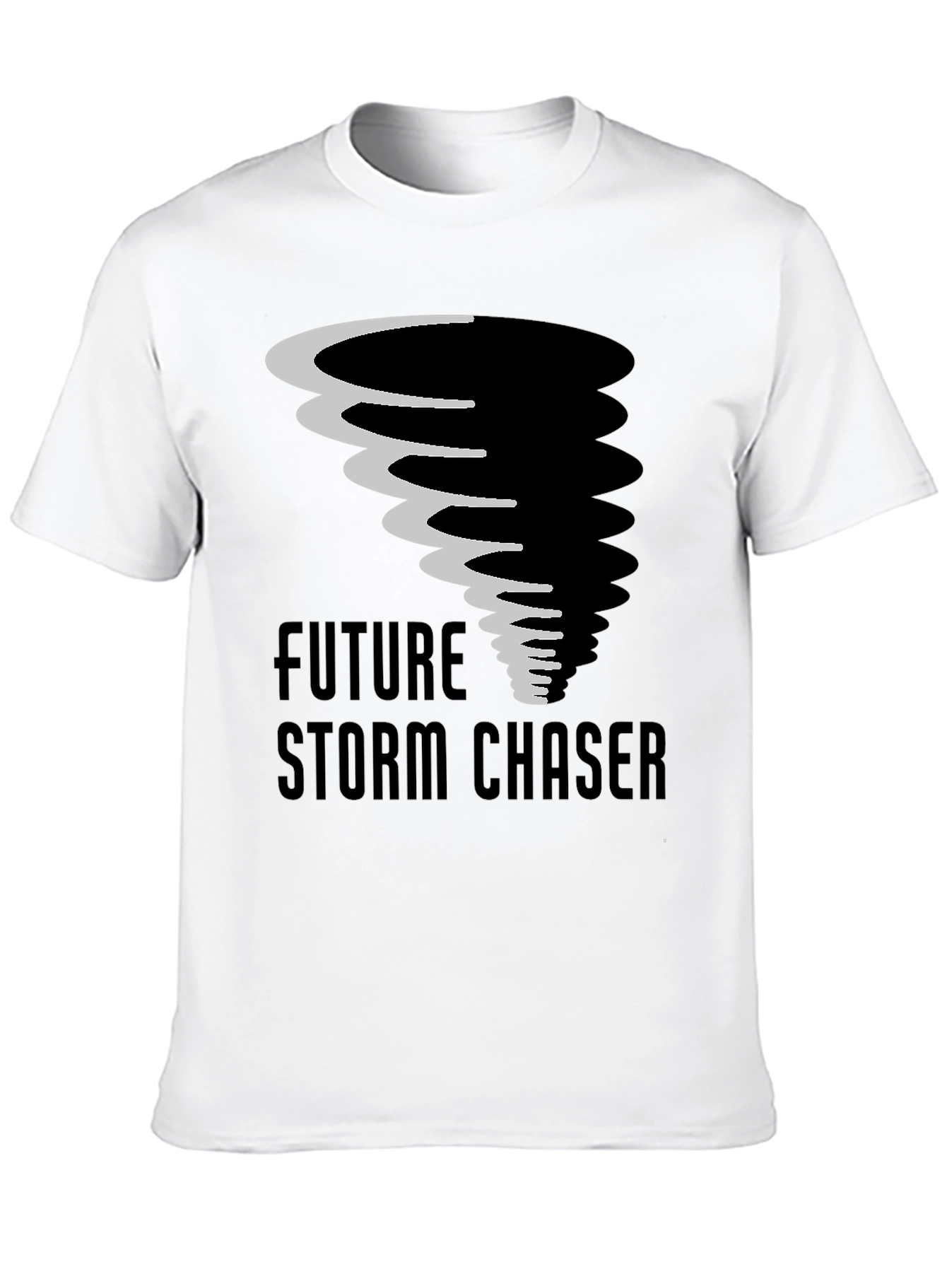 Future Storm Chaser Black Graphic Tee