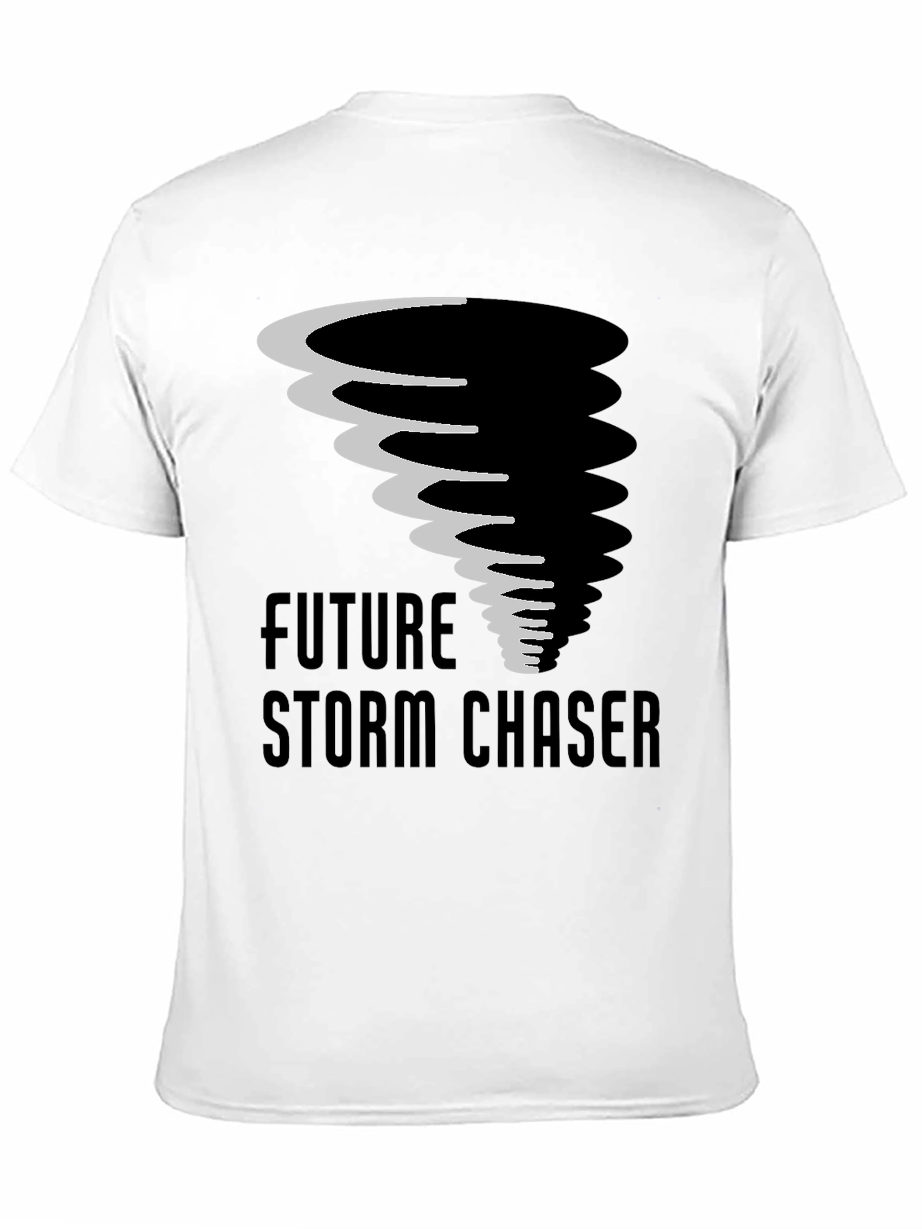 Future Storm Chaser Black Graphic Tee
