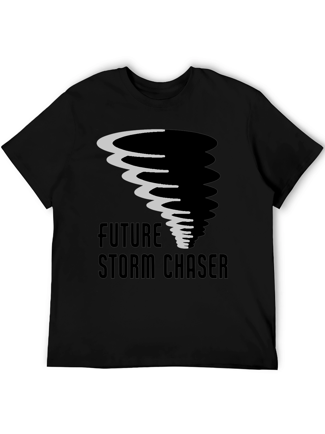 Future Storm Chaser Black Graphic Tee