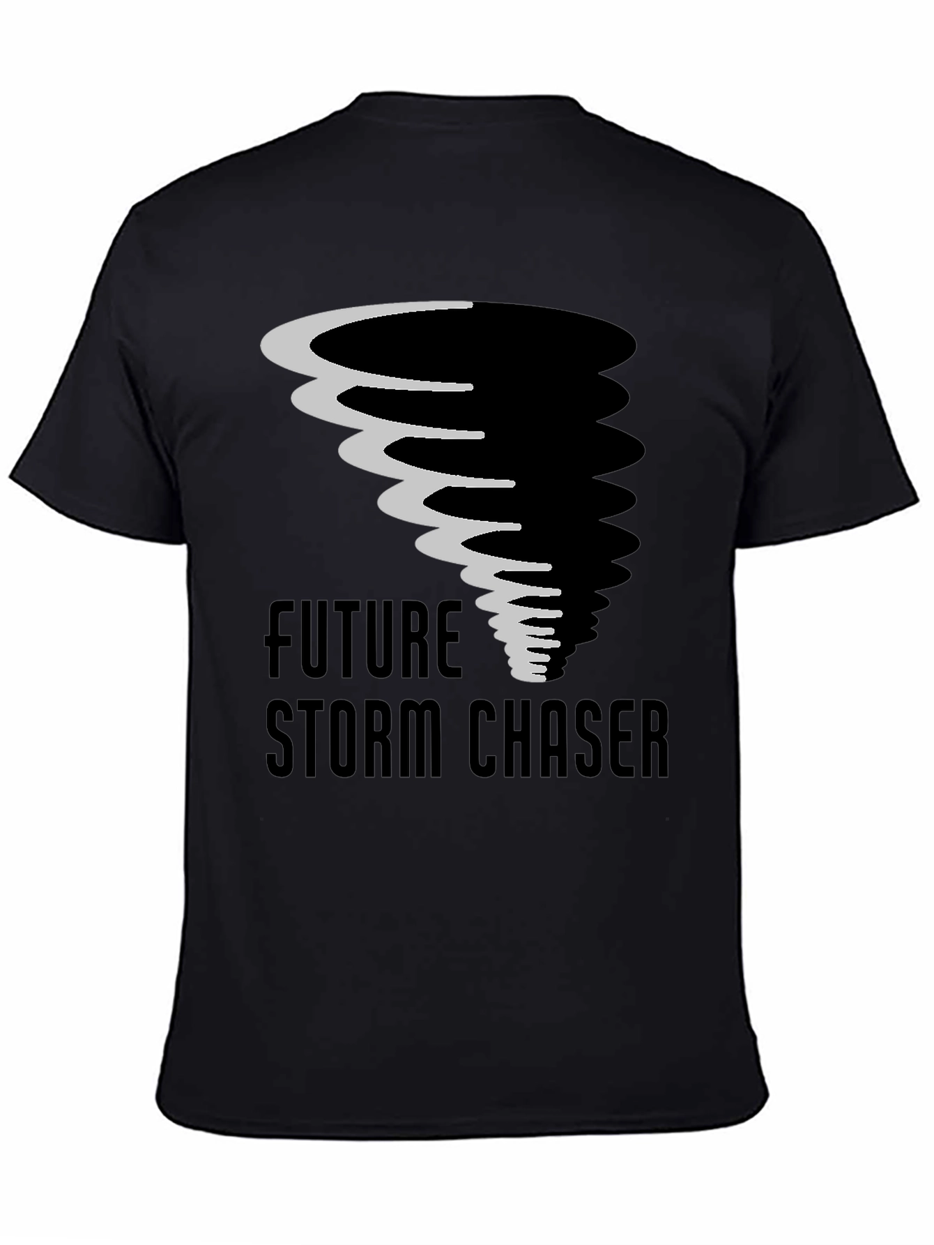 Future Storm Chaser Black Graphic Tee