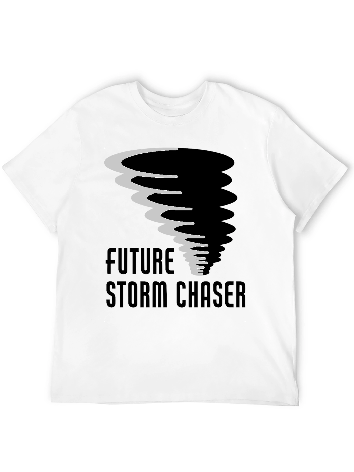 Future Storm Chaser Black Graphic Tee