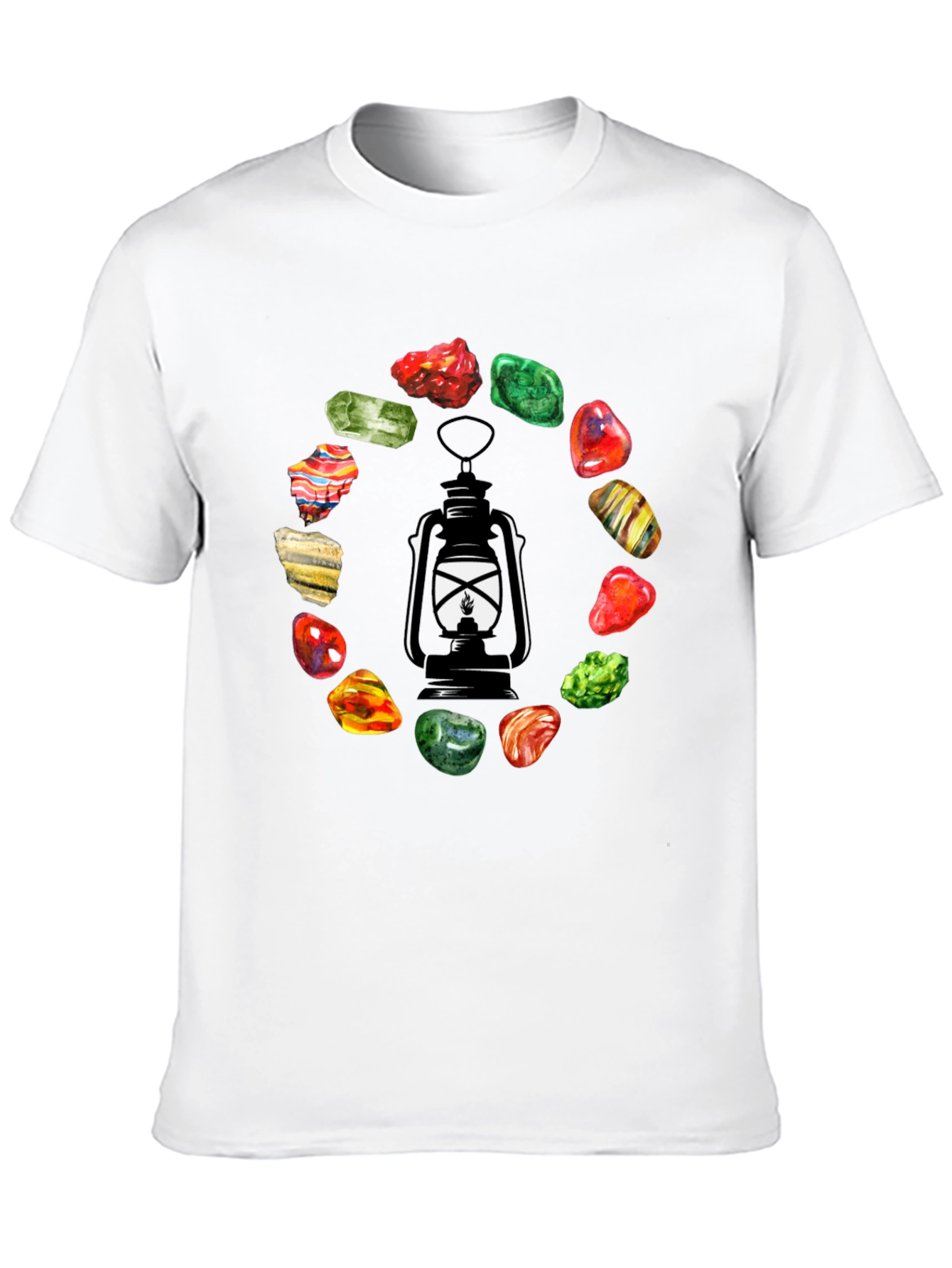Lantern & Gemstone Circle Graphic Tee