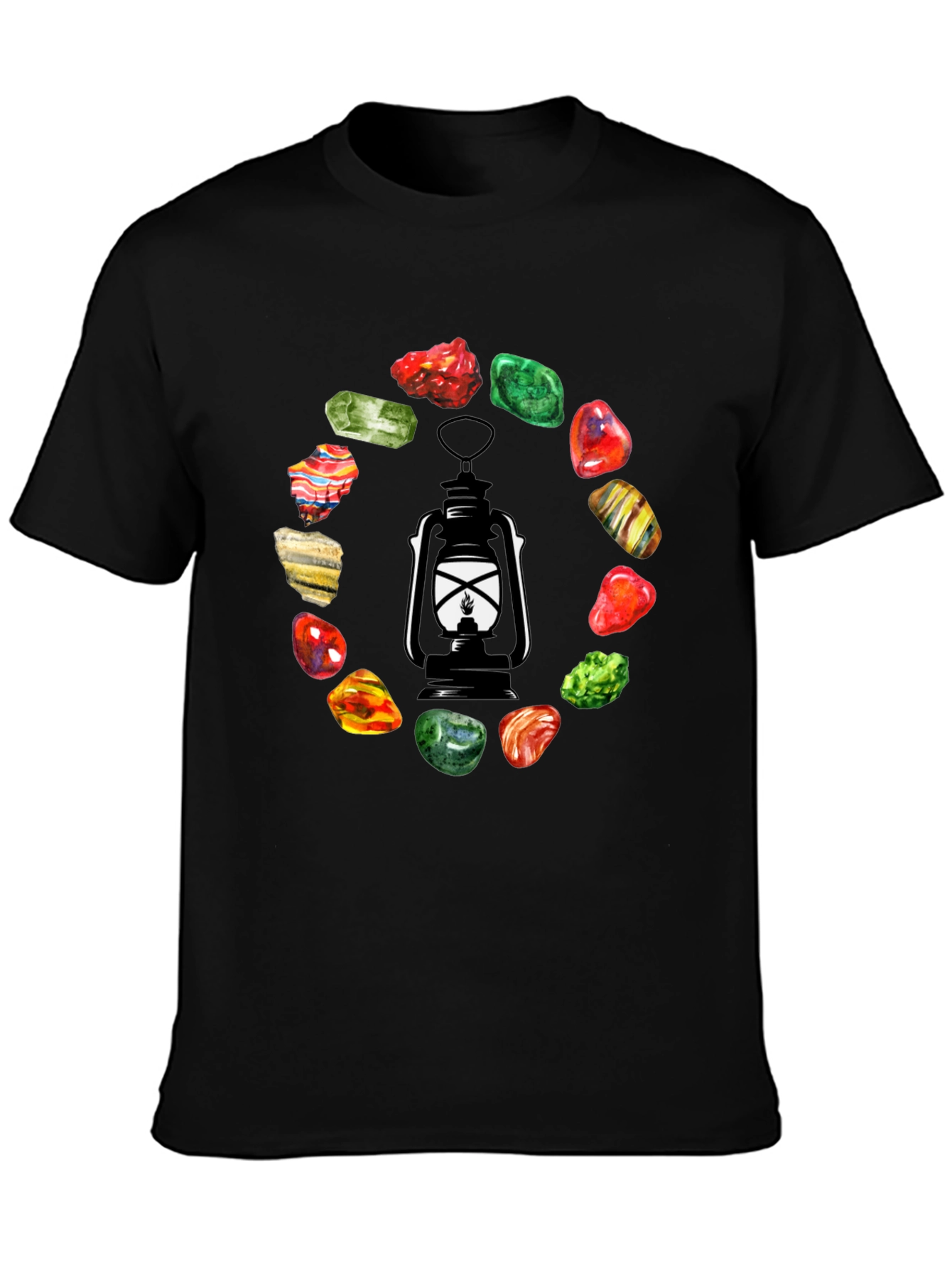 Lantern & Gemstone Circle Graphic Tee