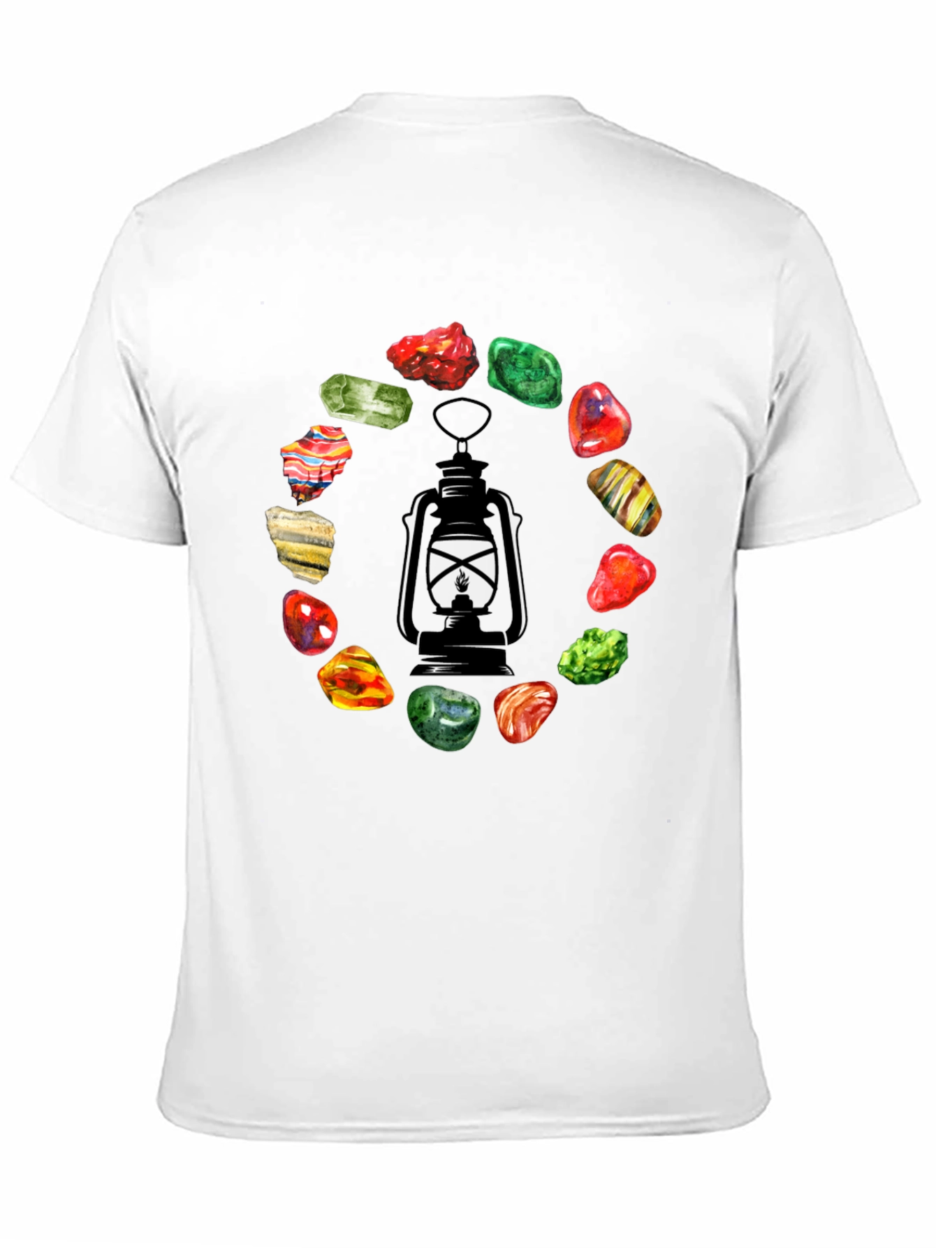 Lantern & Gemstone Circle Graphic Tee