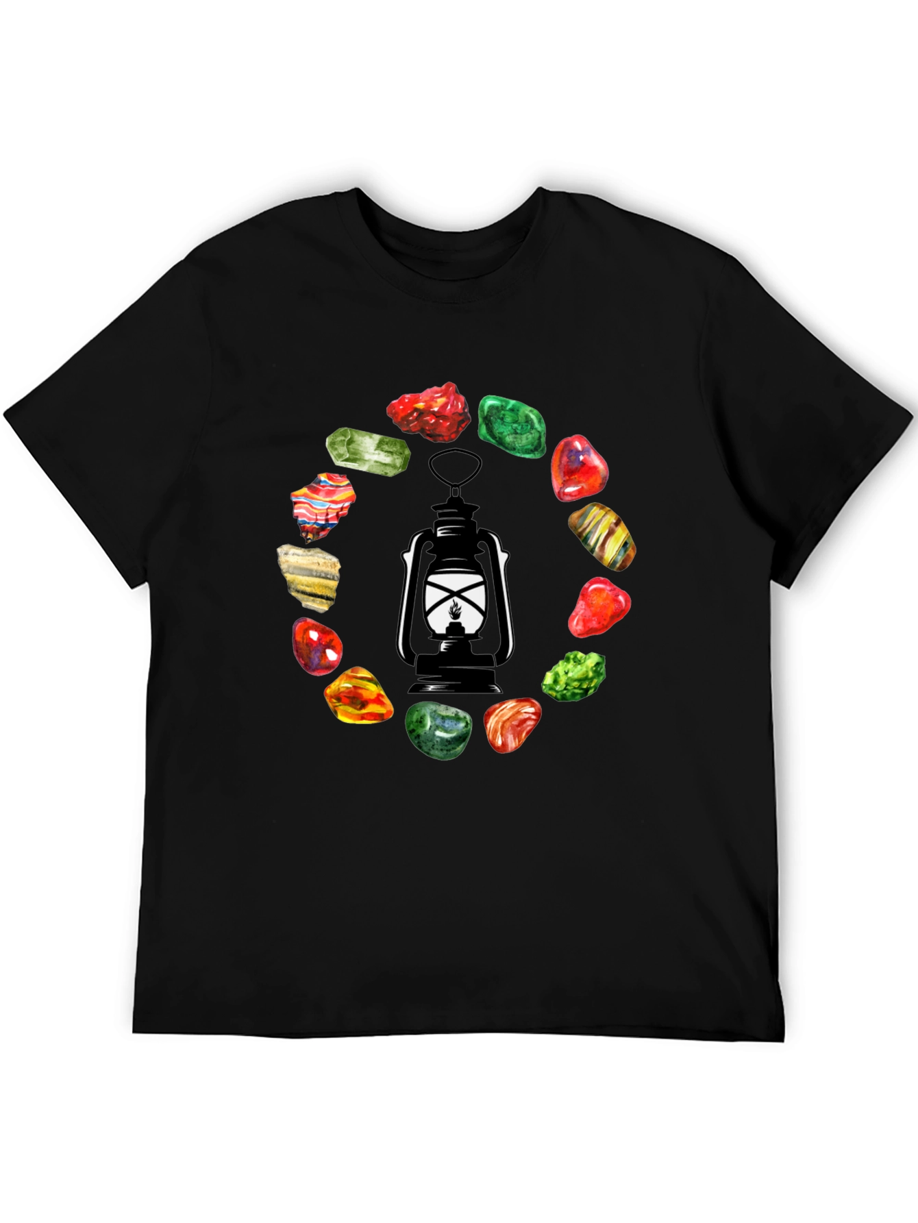 Lantern & Gemstone Circle Graphic Tee