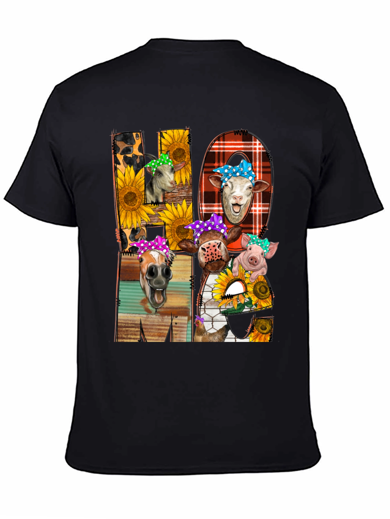 Farm Animal Mama T-Shirt - Cute Graphic Tee