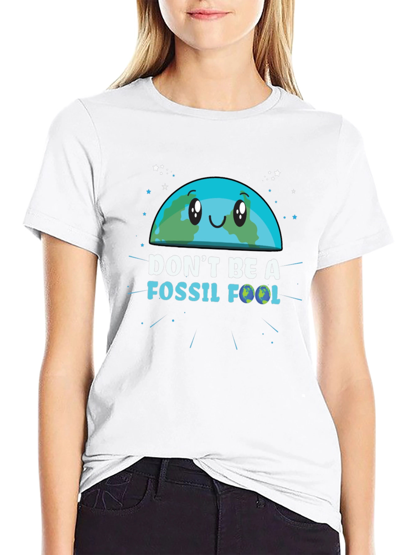 Dont Be a Fossil Fool Graphic T-Shirt