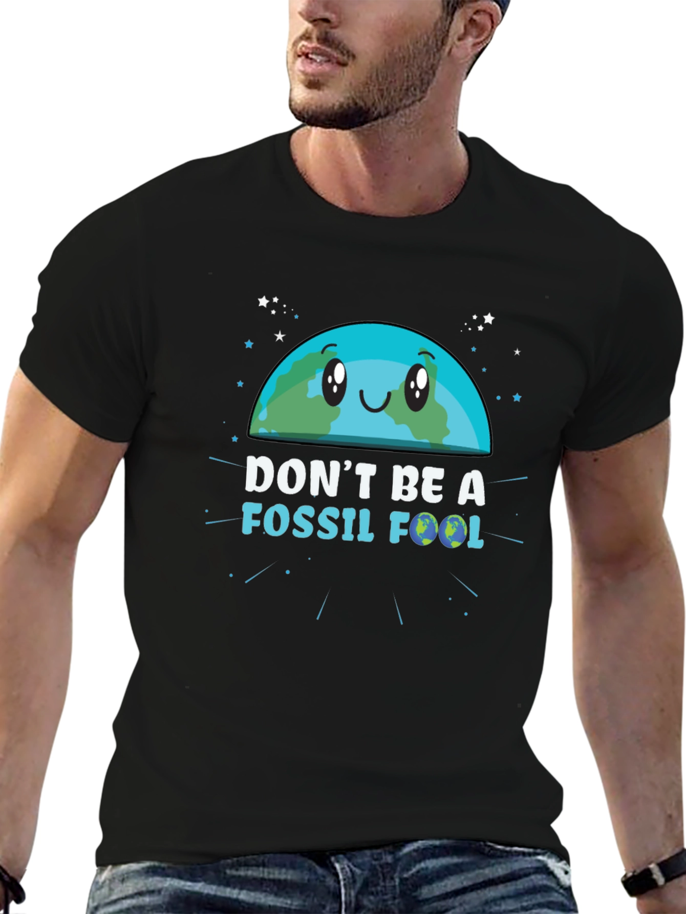 Dont Be a Fossil Fool Graphic T-Shirt