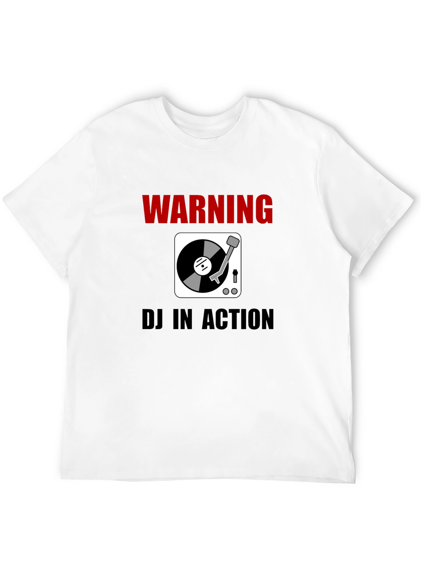 Warning DJ In Action T-Shirt