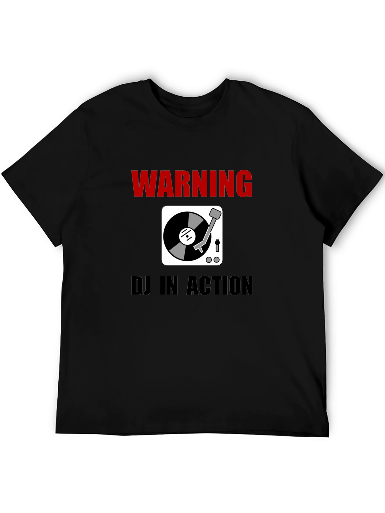 Warning DJ In Action T-Shirt