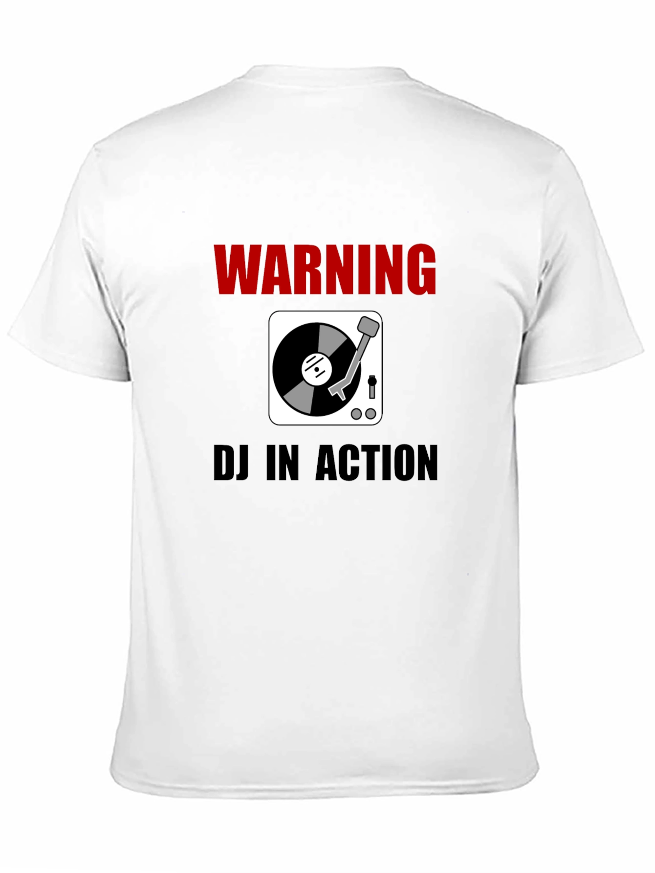 Warning DJ In Action T-Shirt