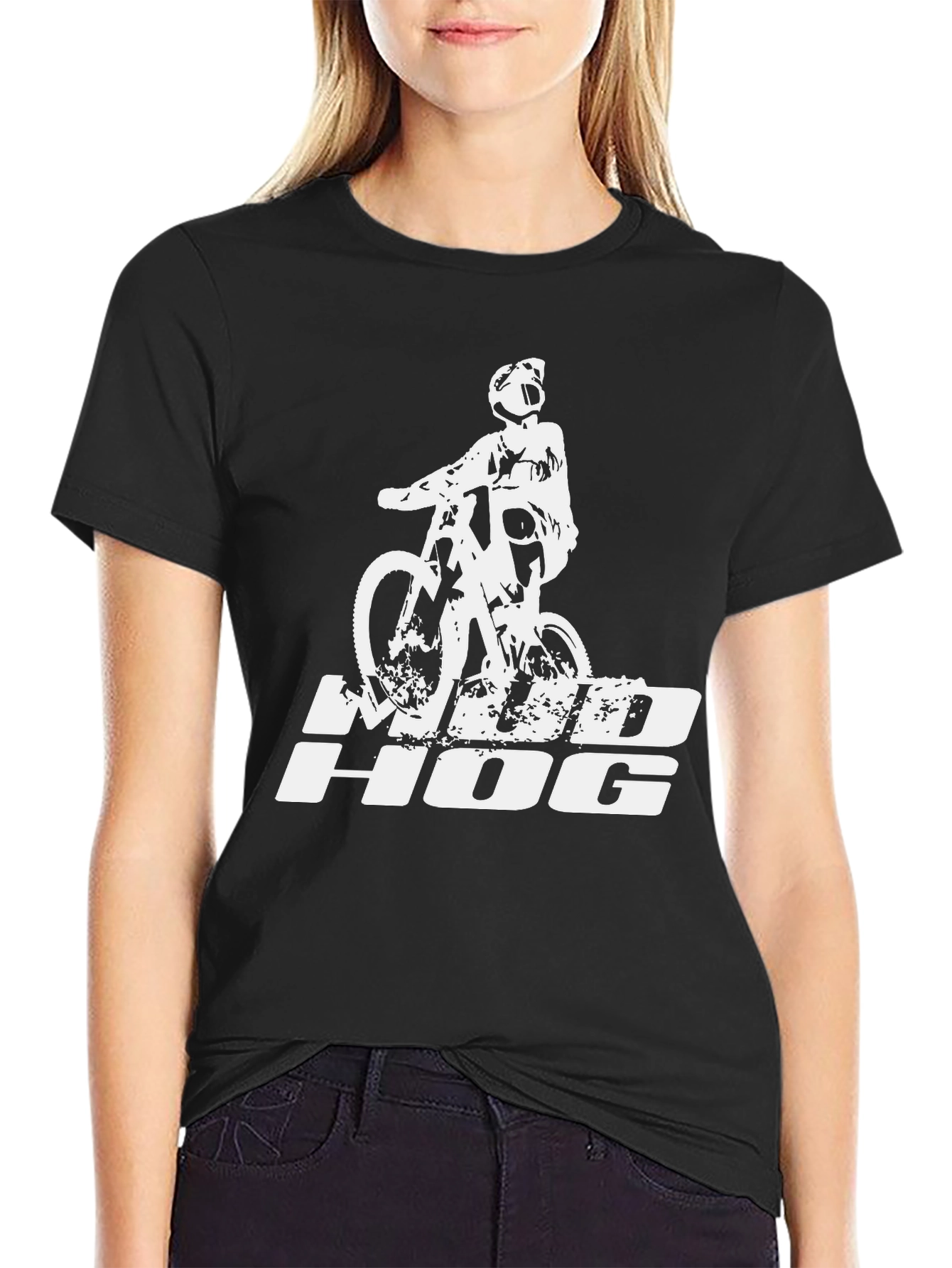 Mud Hog Mountain Bike T-Shirt - Black