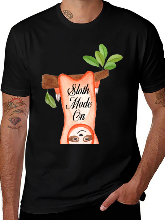 Sloth Mode On Graphic Tee