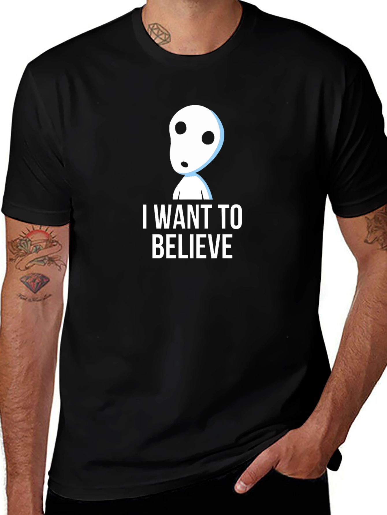 I Want To Believe Alien T-Shirt